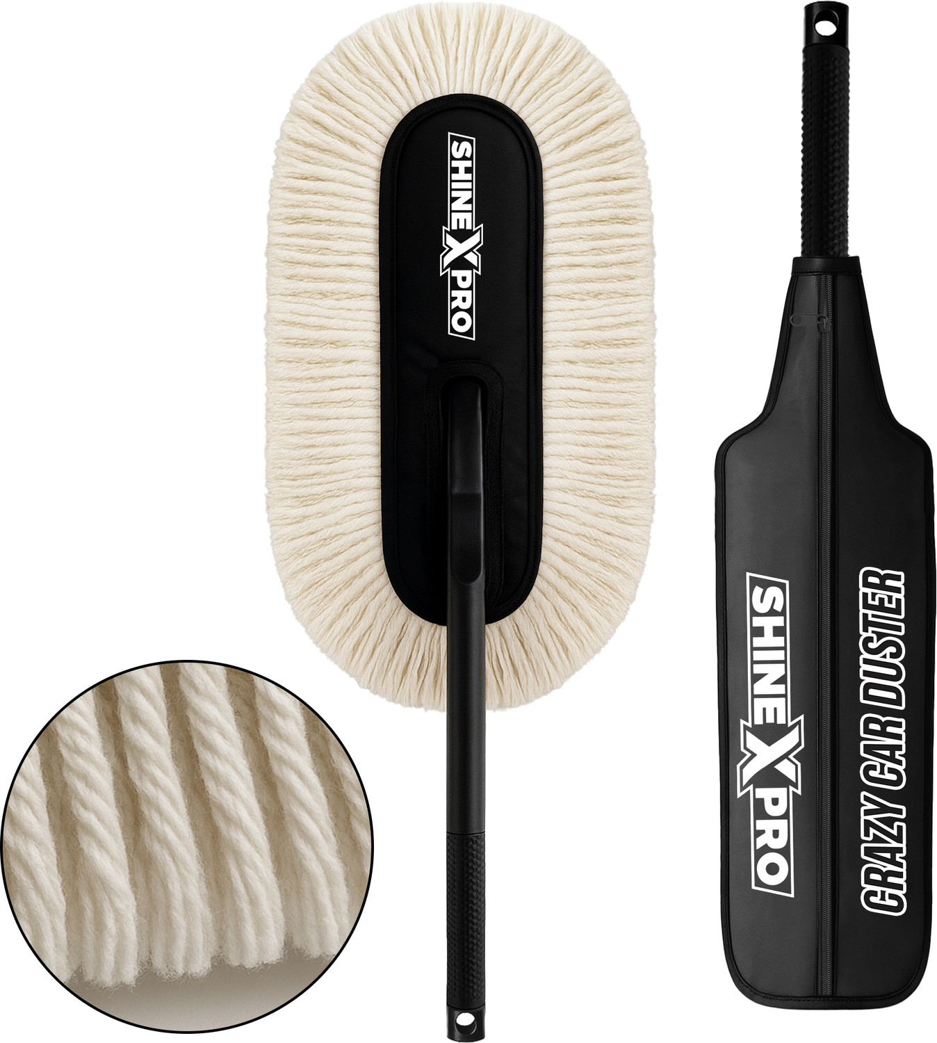 Image of ShineXPro Cotton Vehicle Washing Duster