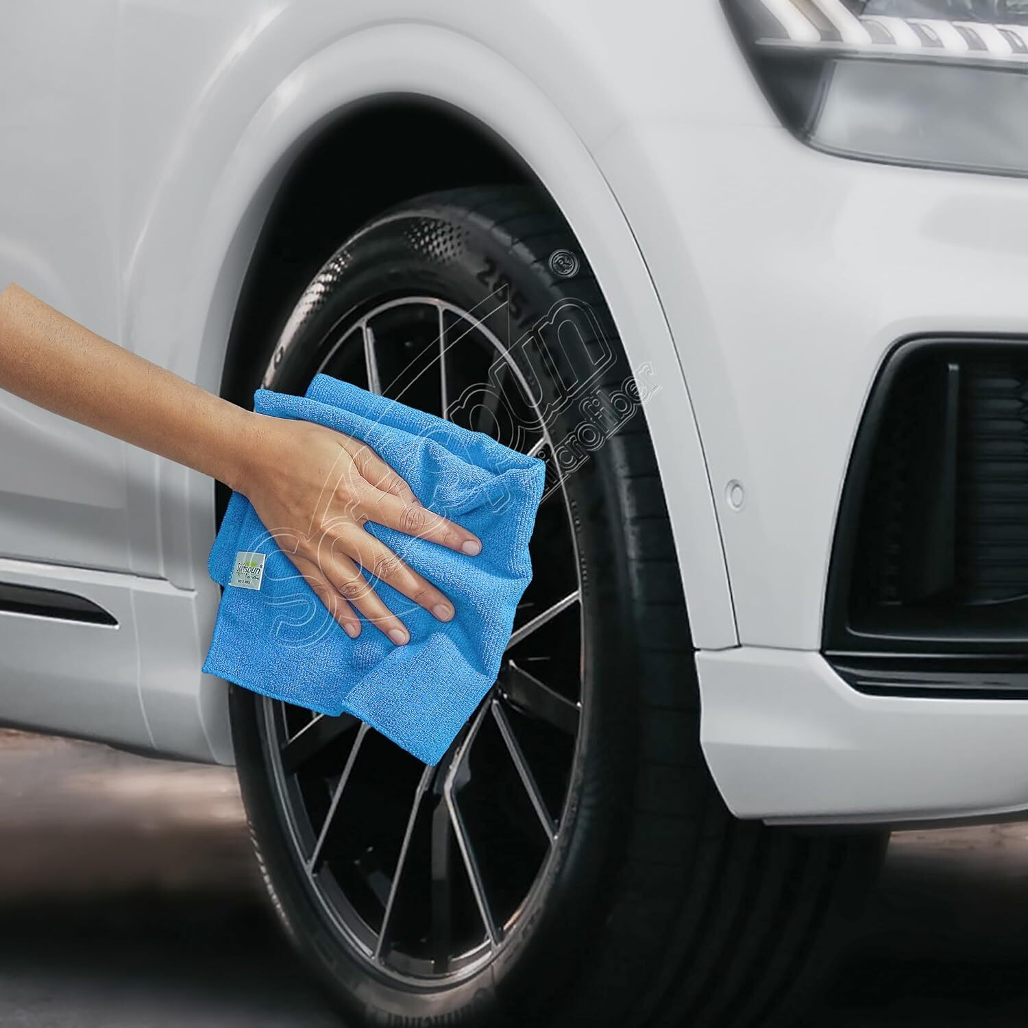Image of SOFTSPUN Microfiber Vehicle Washing Cloth