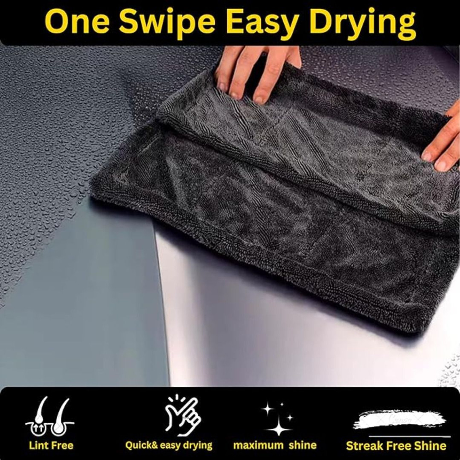 Image of Microshine Microfiber Microfiber Vehicle Washing Cloth