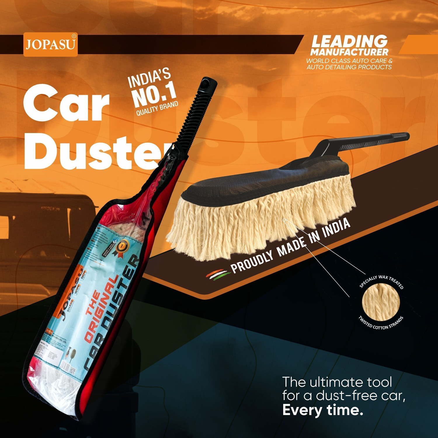 Image of jopasu Cotton Vehicle Washing Duster