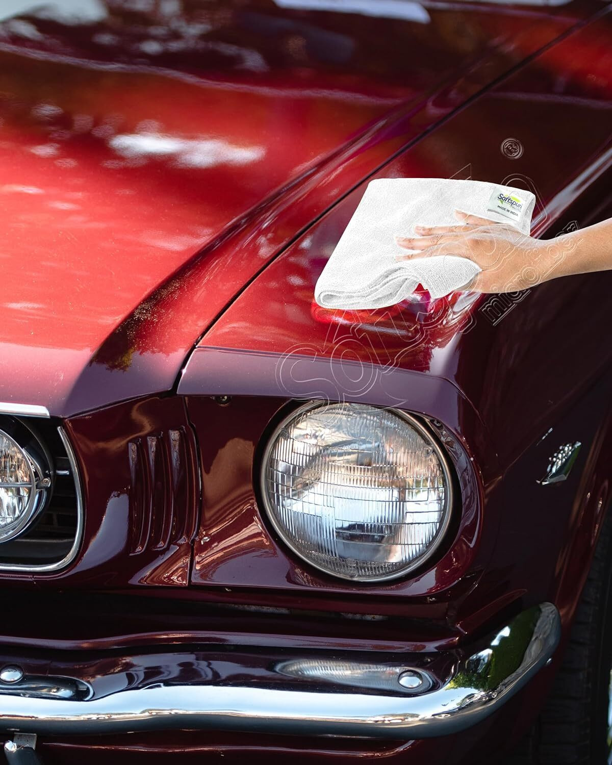 Image of SOFTSPUN Microfiber Vehicle Washing Cloth