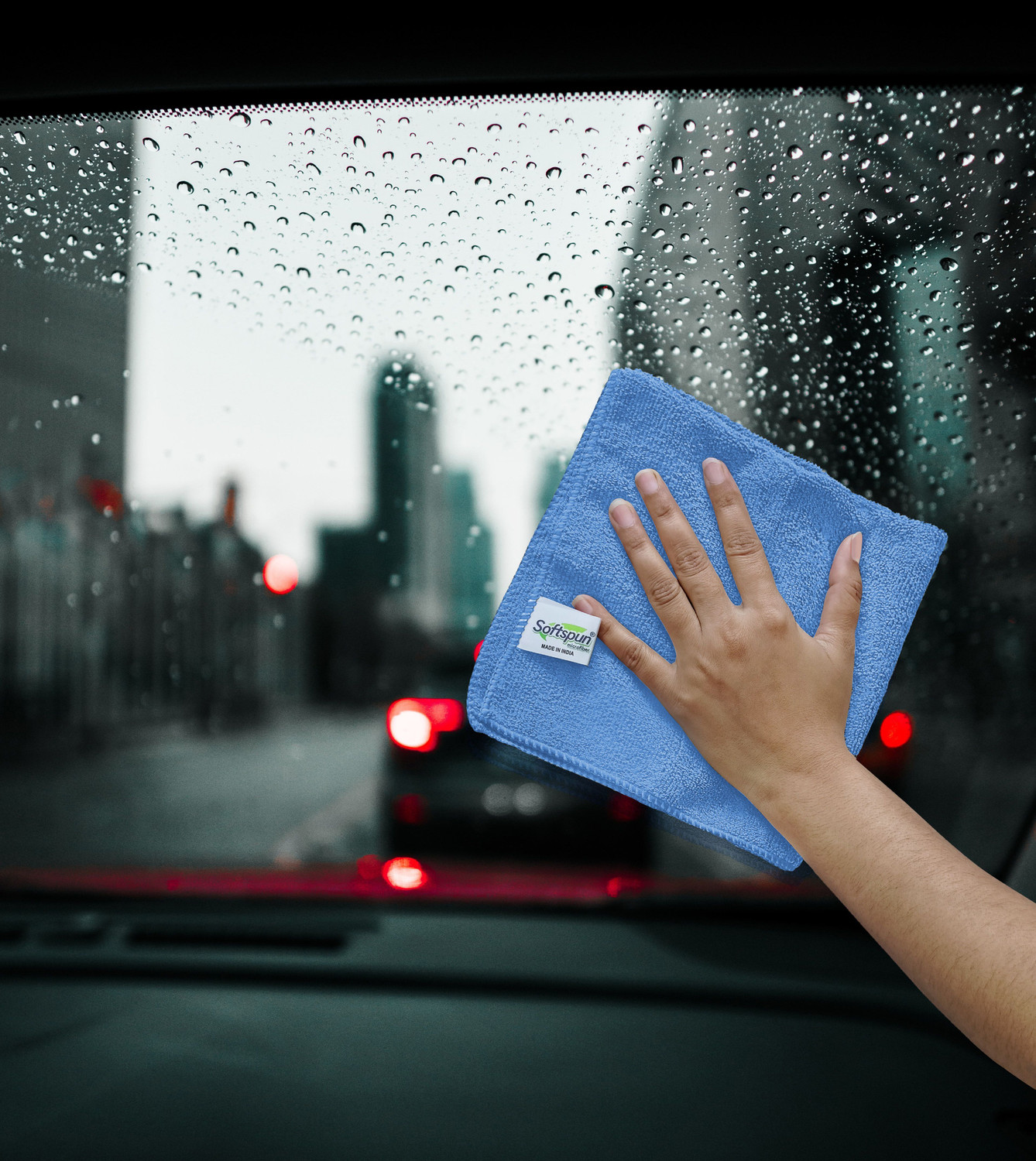 Image of SOFTSPUN Microfiber Vehicle Washing Cloth
