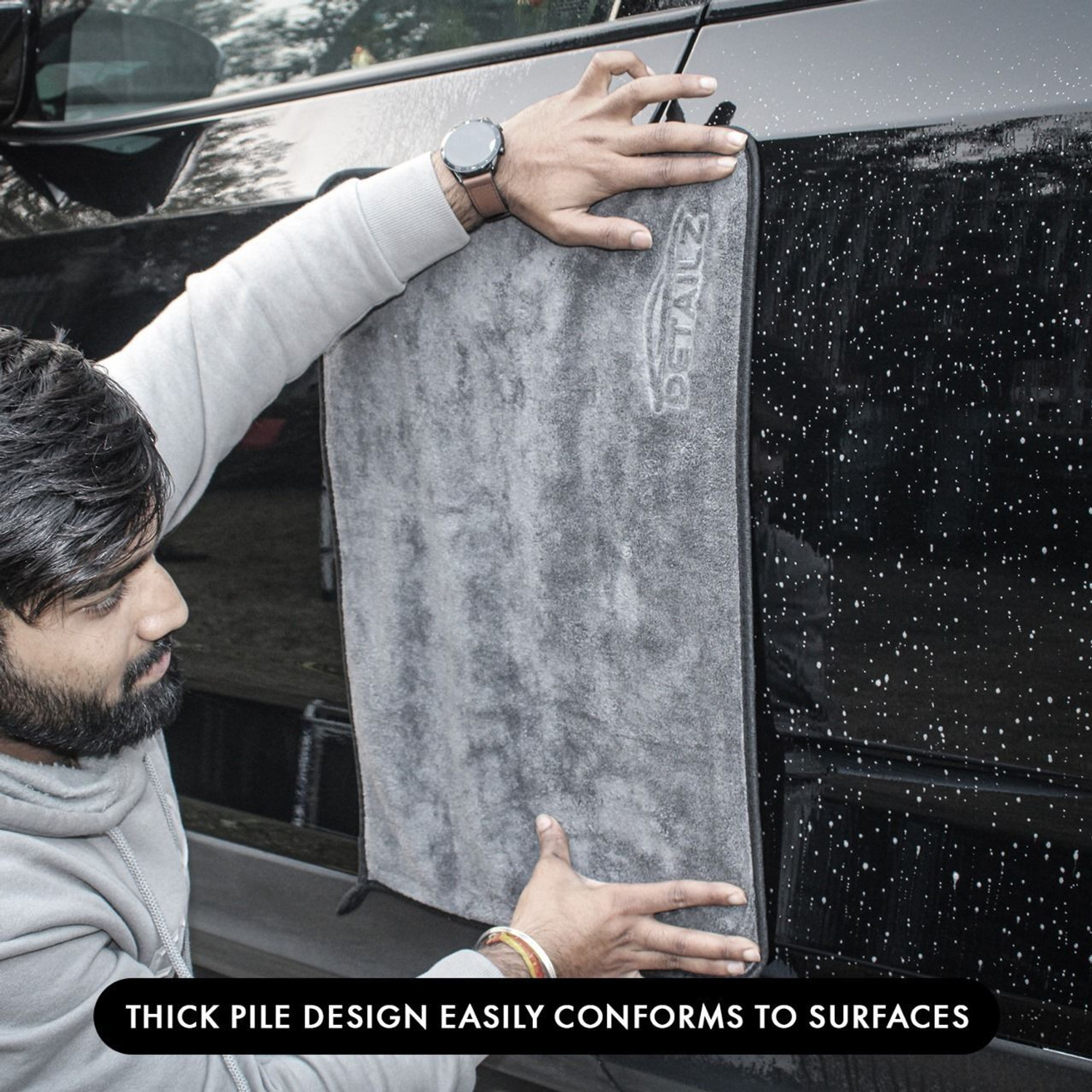 Image of DETAILZ Microfiber, Fabric Vehicle Washing Cloth