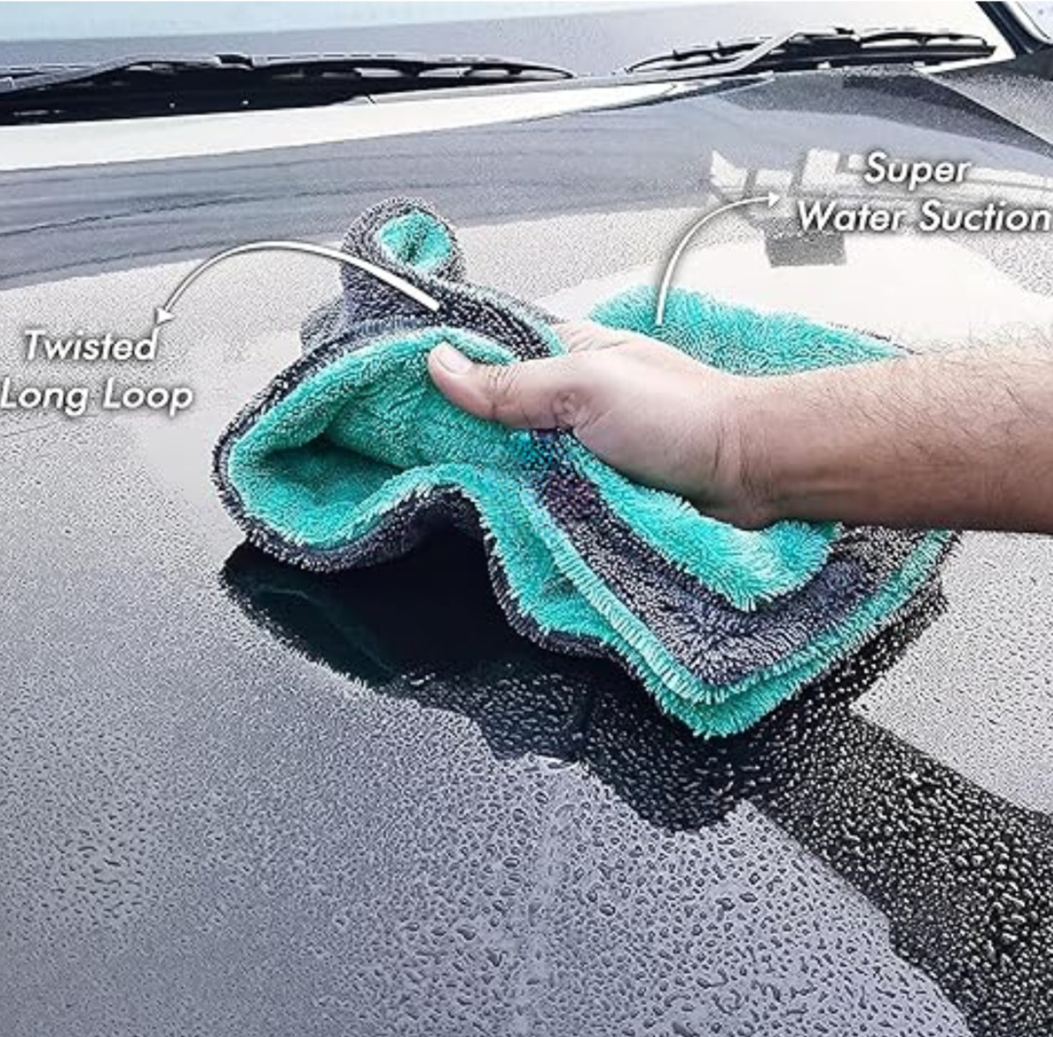 Image of Microshine Microfiber Microfiber Vehicle Washing Cloth