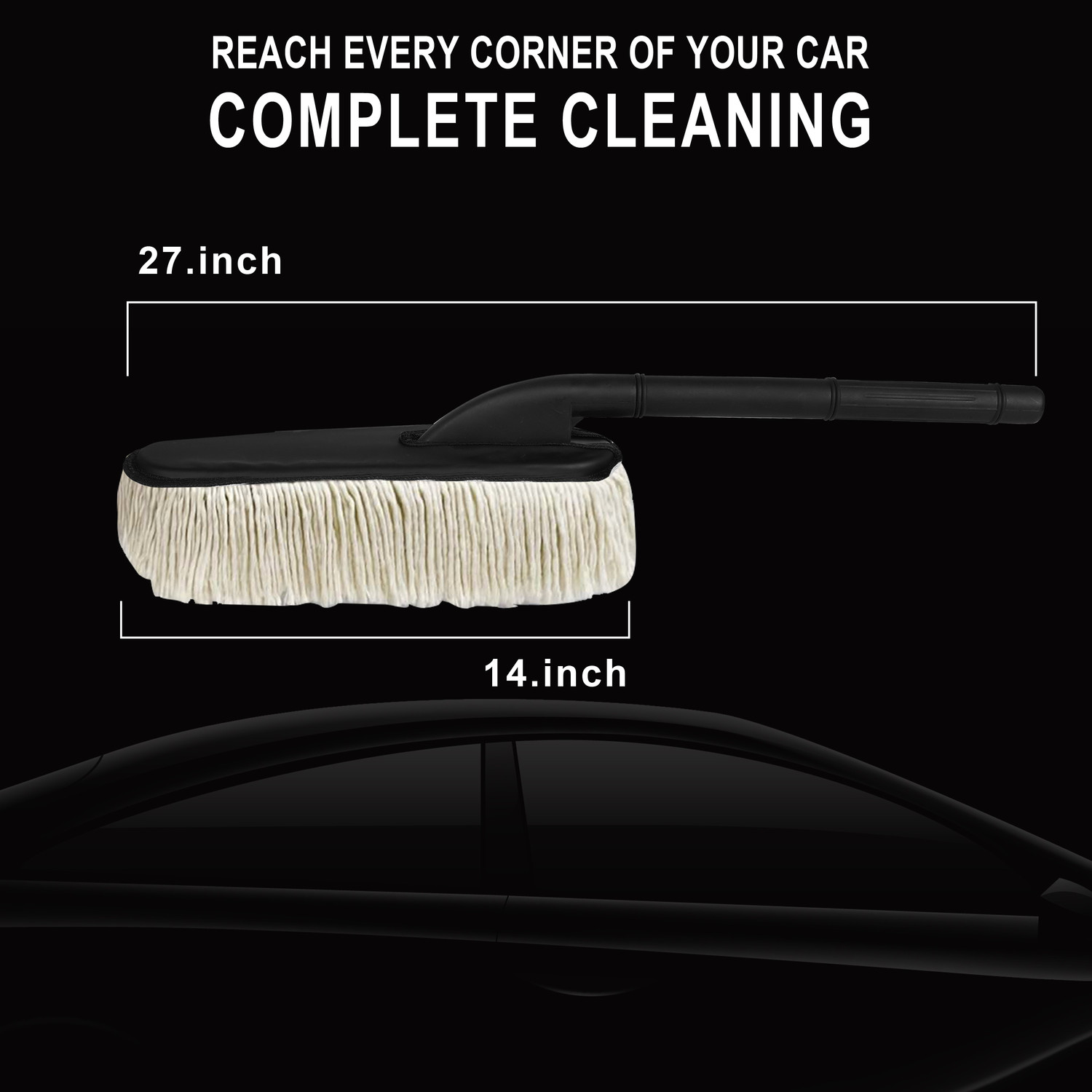 Image of Auto Hub Cotton Vehicle Washing Duster