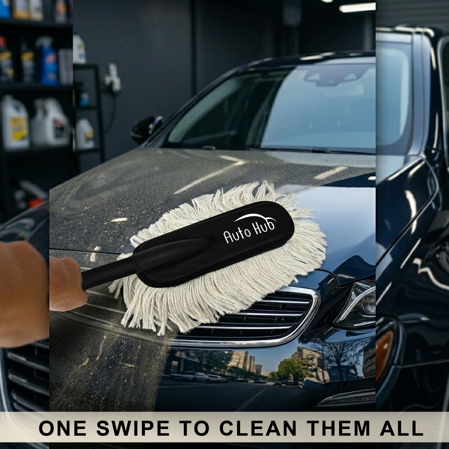 Image of Auto Hub Cotton Vehicle Washing Duster