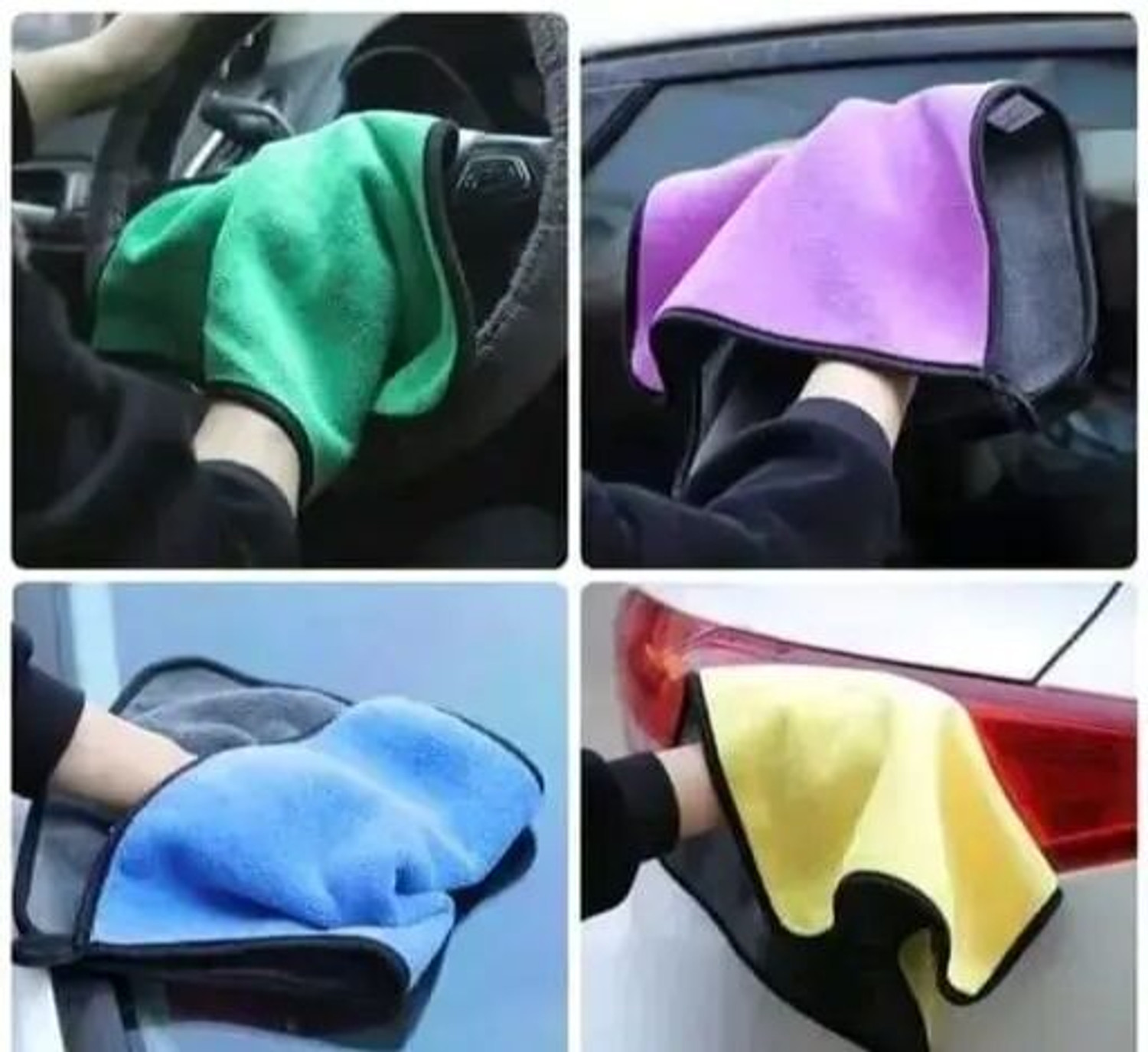 Image of AKAAY ENTERPRISE Microfiber Vehicle Washing Cloth