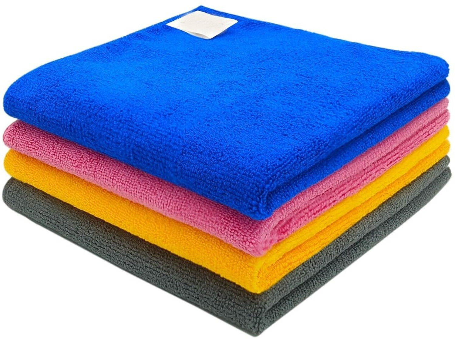 Image of Greensify Microfiber Pack 02 400 GSM Multi color Dry Microfiber Cleaning Cloth