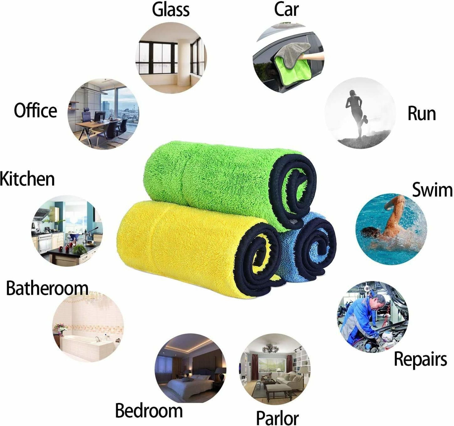 Image of Shrey Microfiber Vehicle Washing Duster