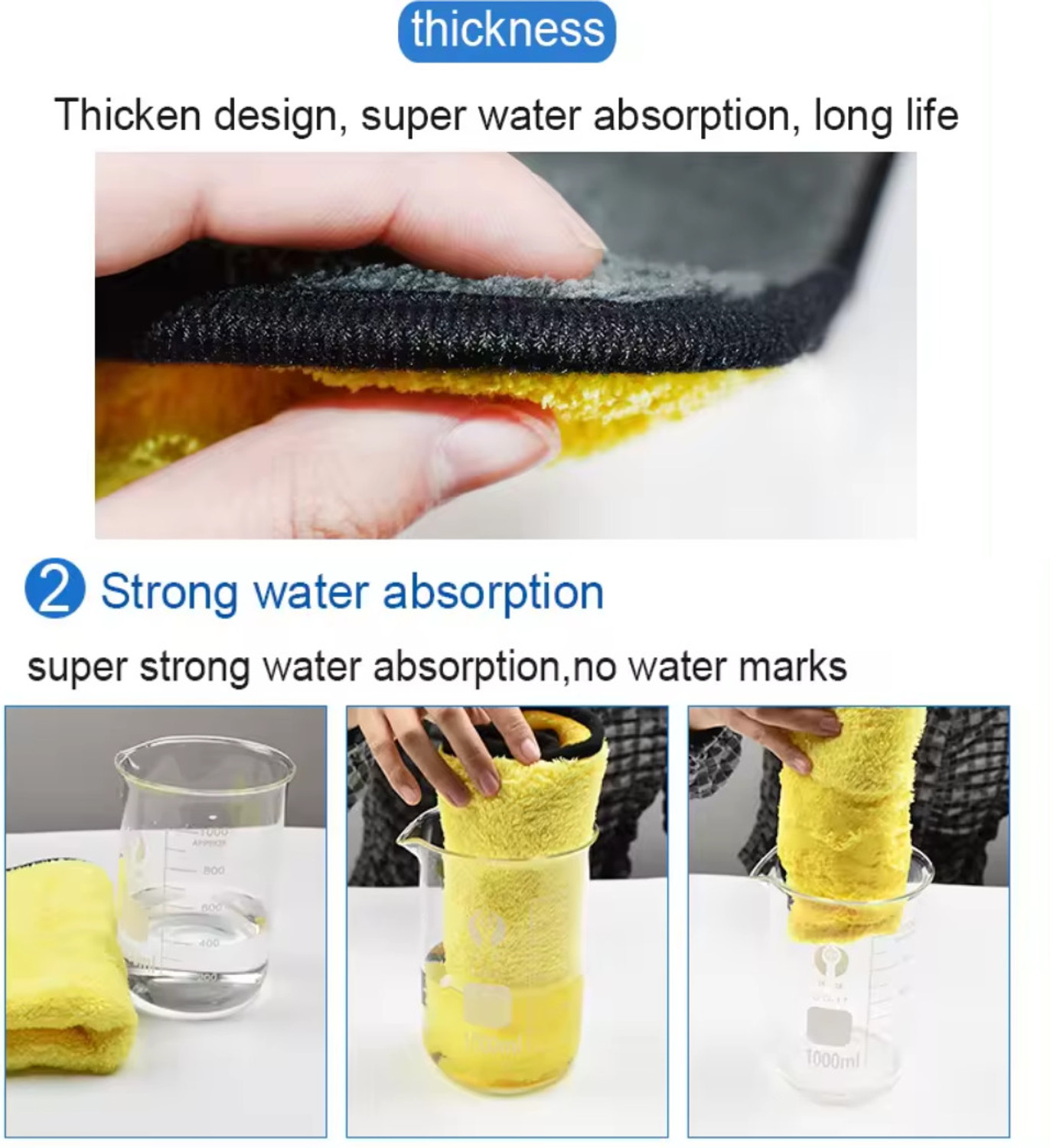 Image of Microshine Microfiber Microfiber Vehicle Washing Cloth
