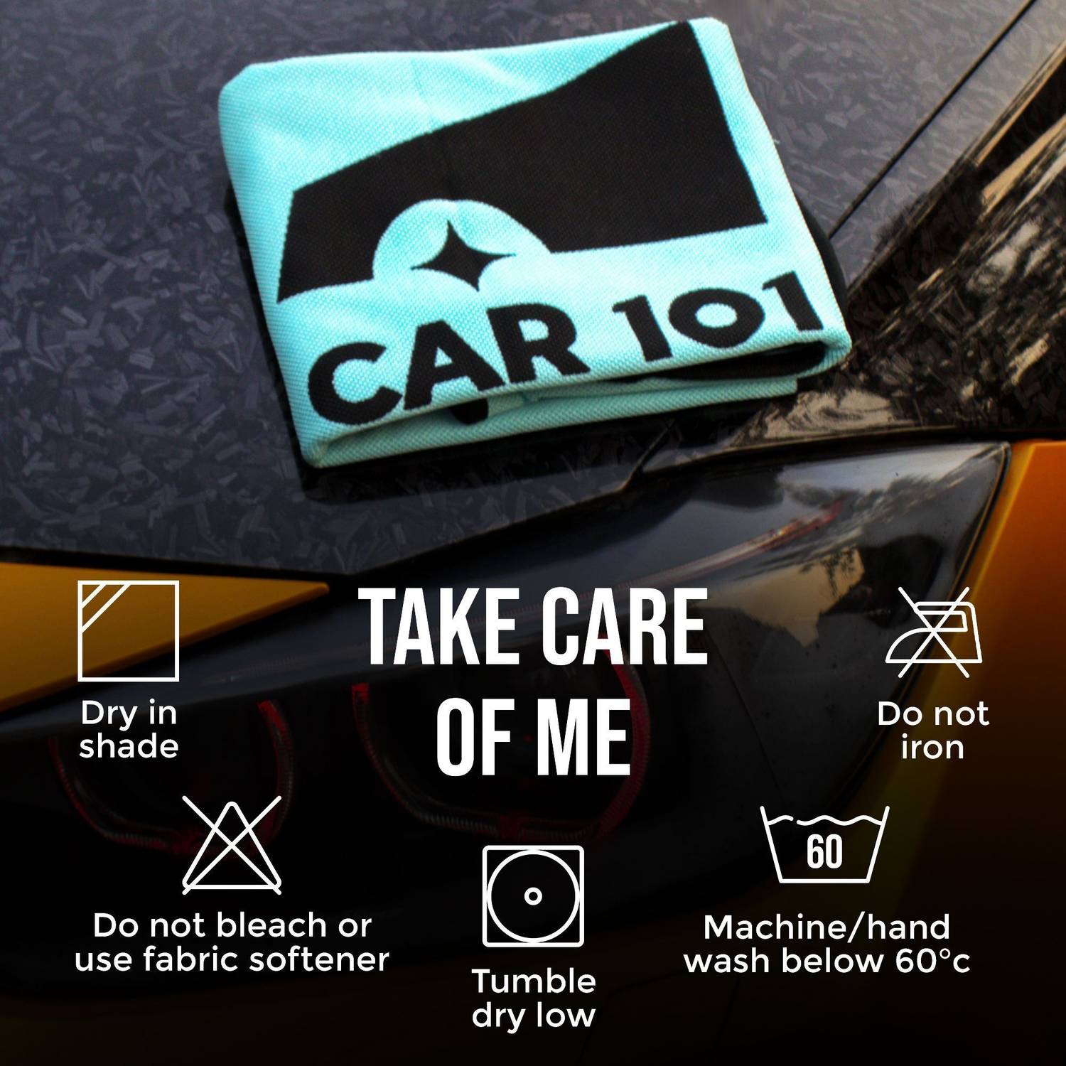 Car 101 Microfiber Vehicle Washing Cloth Pack of 1 - Image 5
