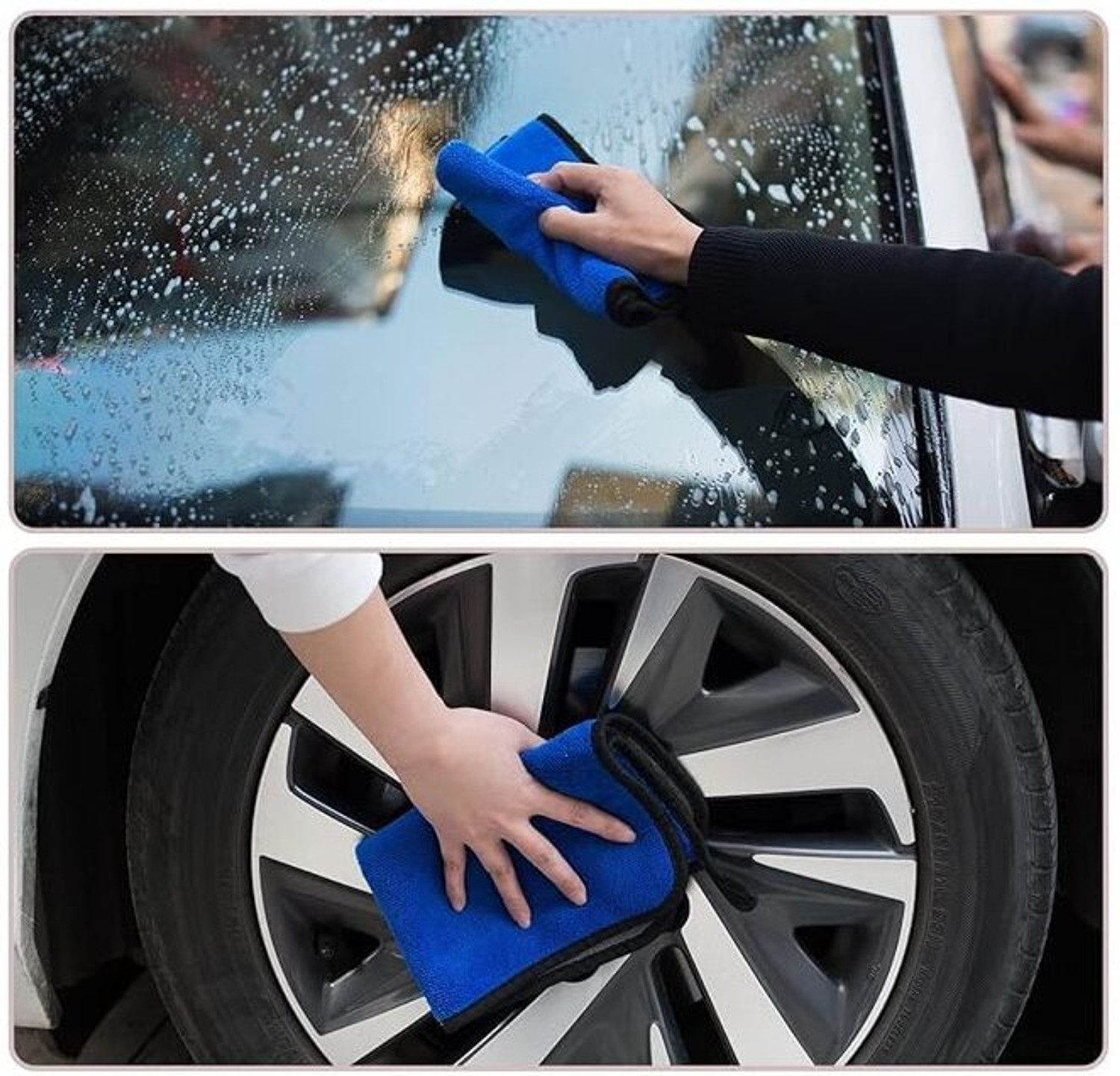 Image of namo creation Microfiber Vehicle Washing Cloth