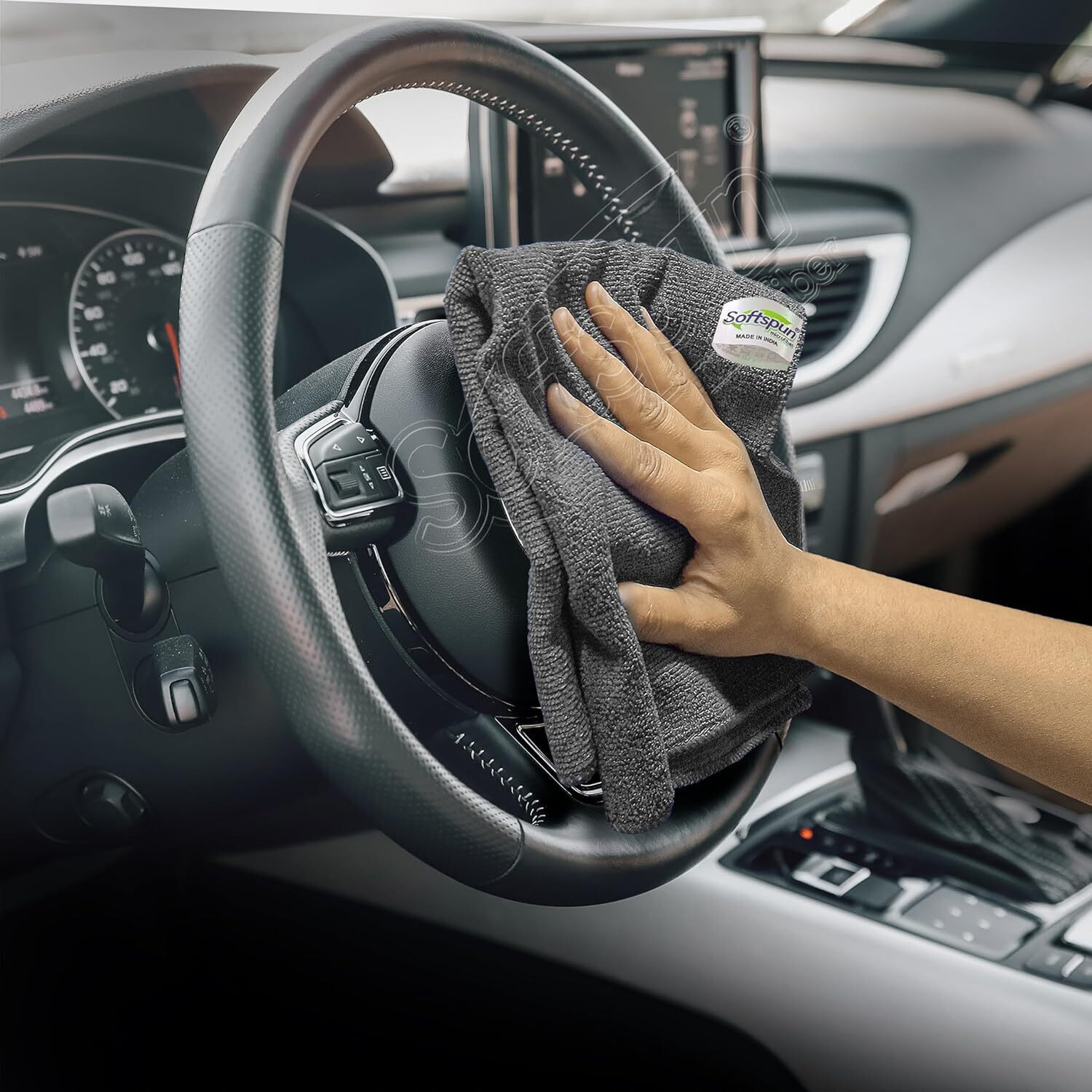 Image of SOFTSPUN Microfiber Vehicle Washing Cloth
