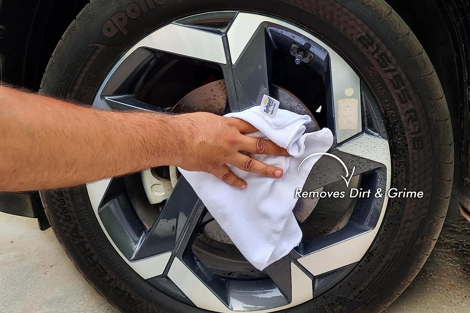 Image of SOFTSPUN Microfiber Vehicle Washing Cloth