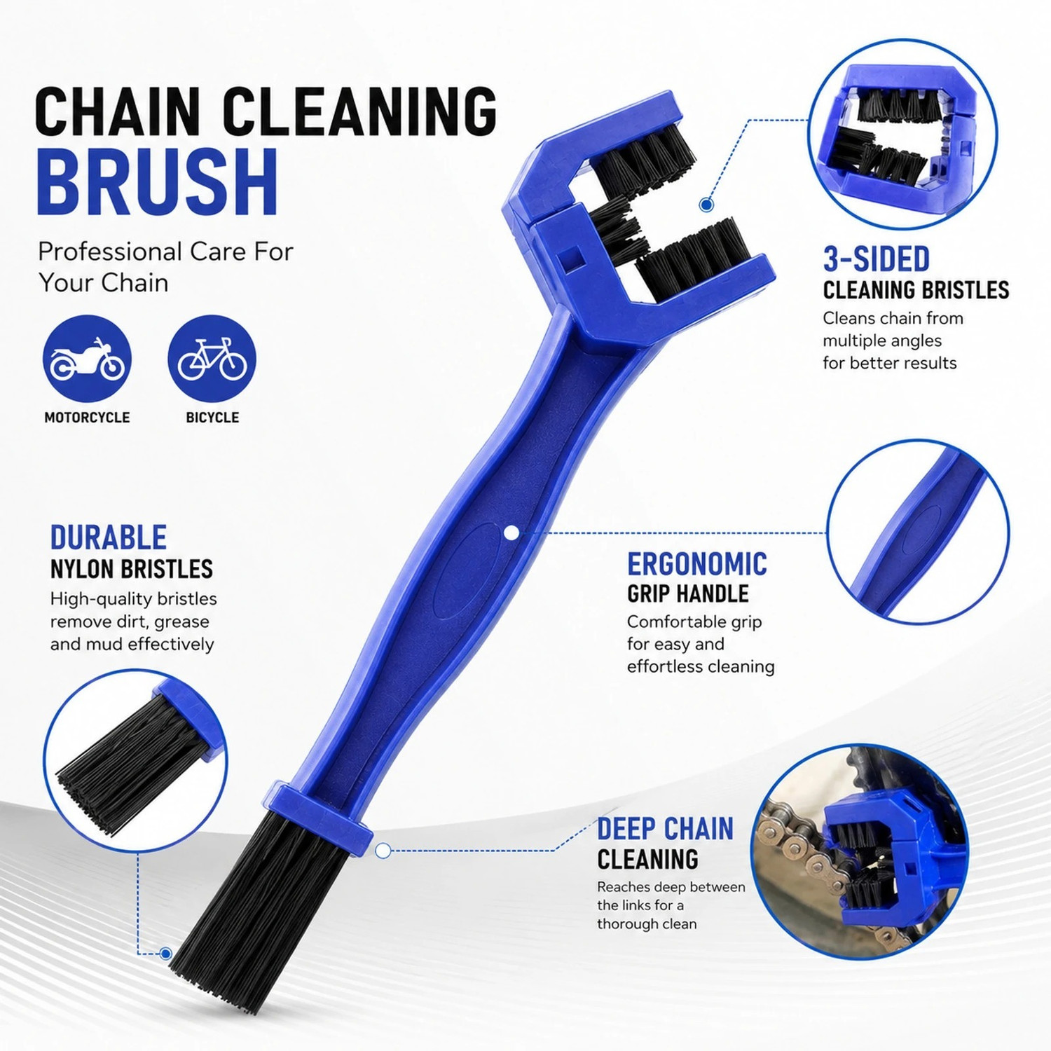 Image of NEWIDEA Plastic Vehicle Washing Brush
