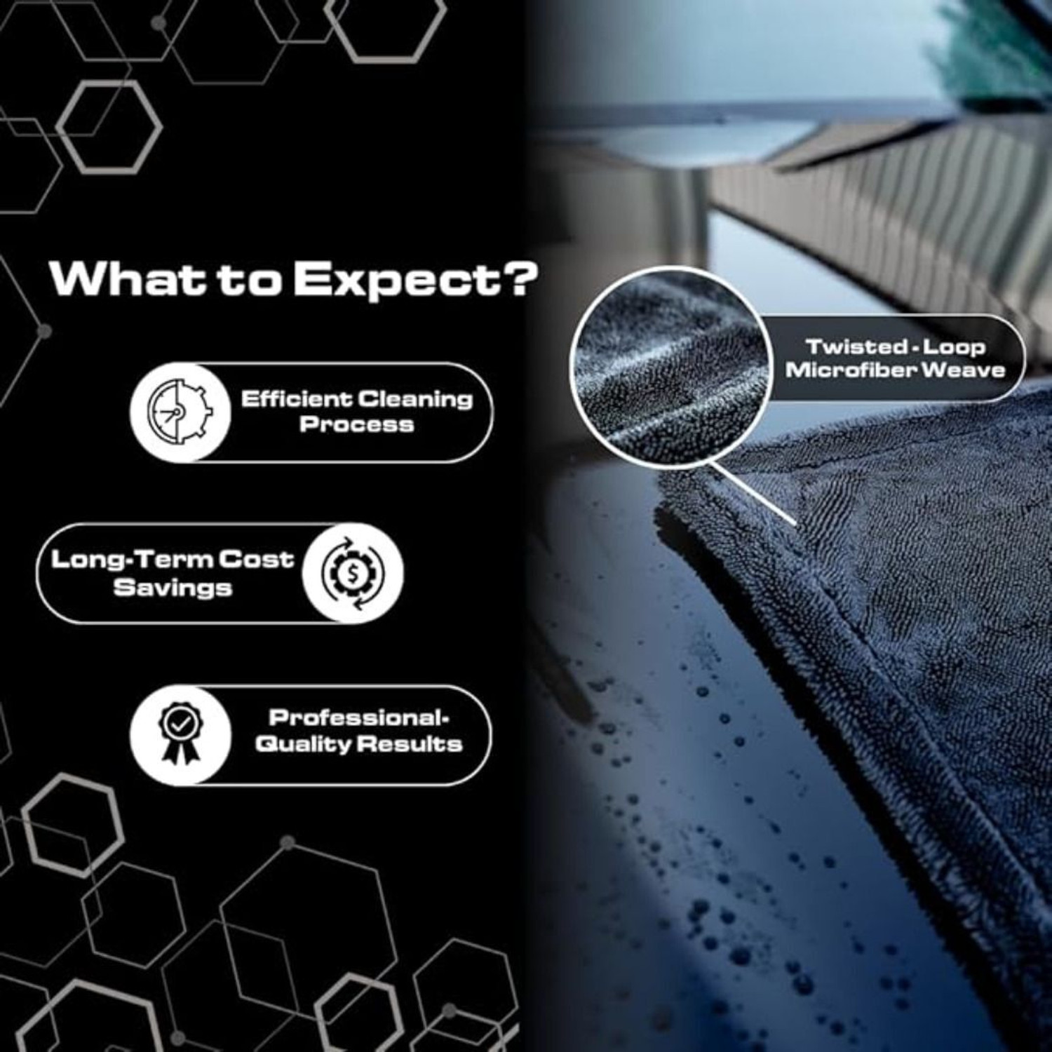 Image of Microshine Microfiber Microfiber Vehicle Washing Cloth