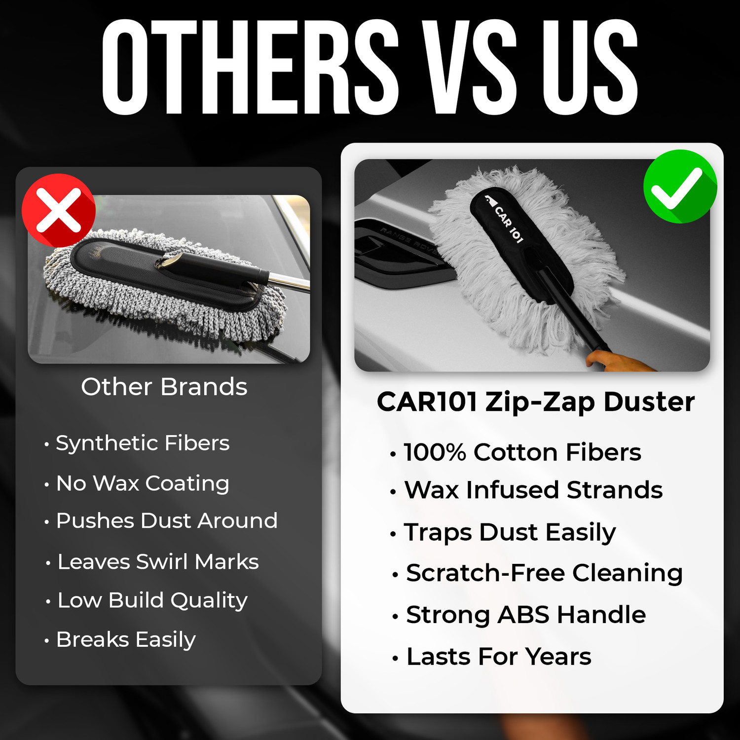 Image of Car 101 Cotton Vehicle Washing Duster