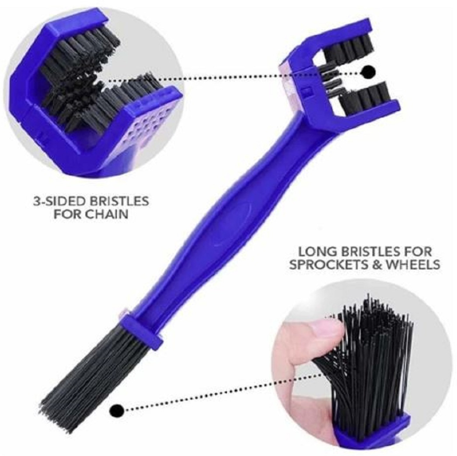 Image of XpertChoice Plastic Vehicle Washing Chain Cleaner Brush