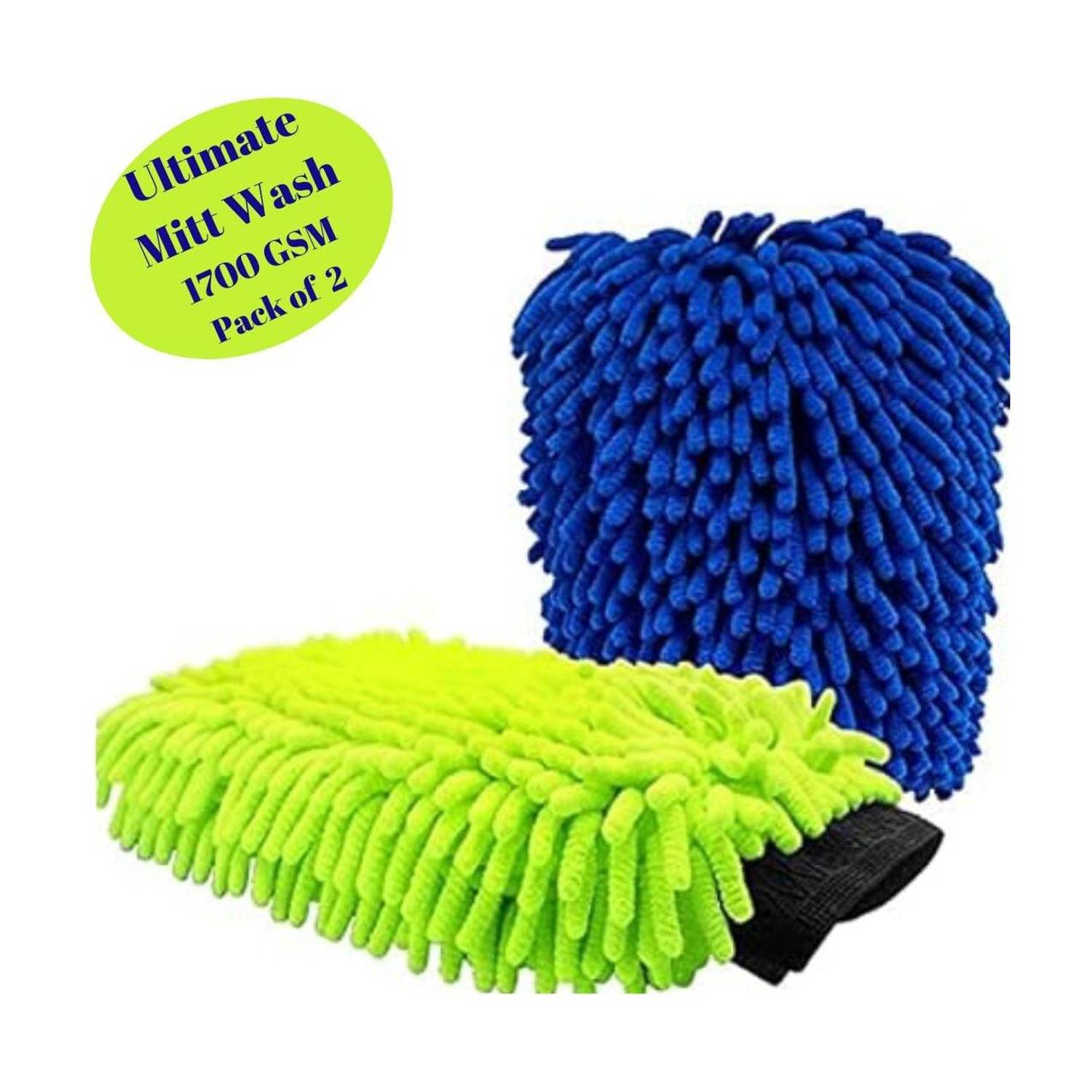 Amcare Microfiber Vehicle Washing Washing Mitt Hand Glove
