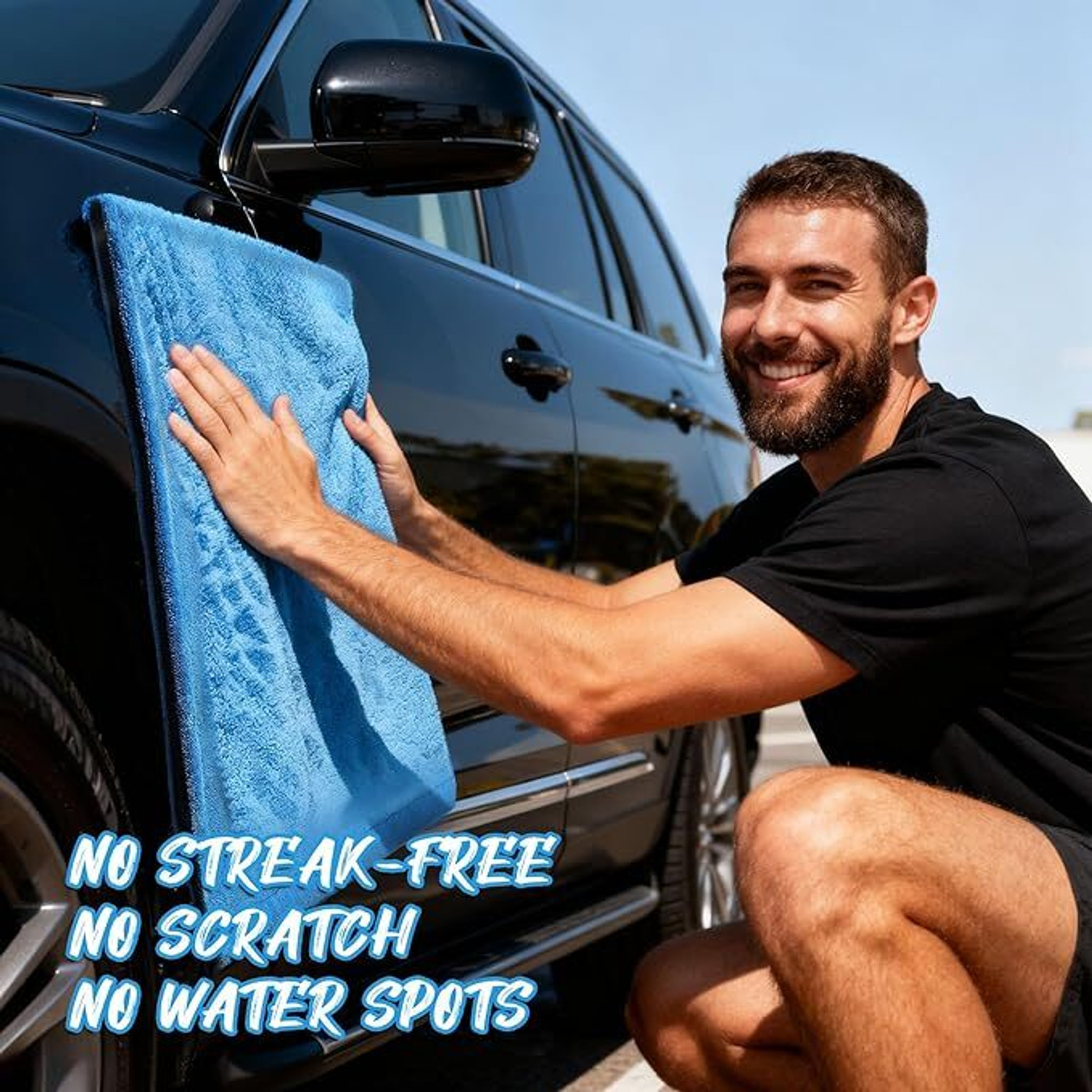 Image of rich mart Microfiber Vehicle Washing Duster
