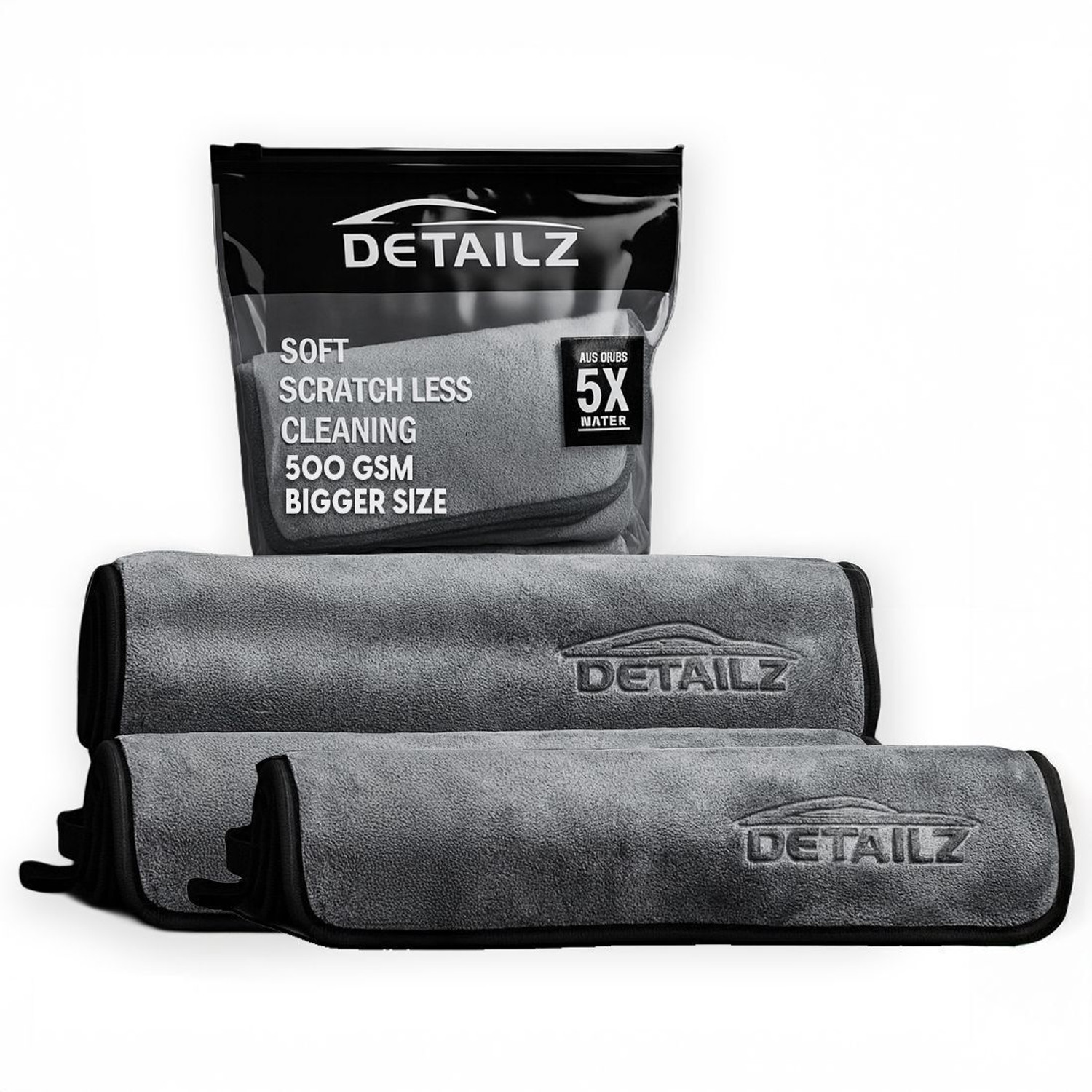 Image of DETAILZ Microfiber, Fabric Vehicle Washing Cloth