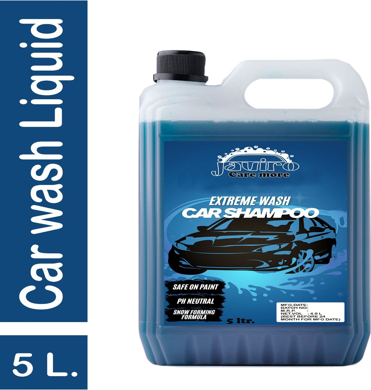 Image of javiro 3X Extra Shine Foam Wash (After Wash No Polish Requaired) Car Washing Car Washing Liquid