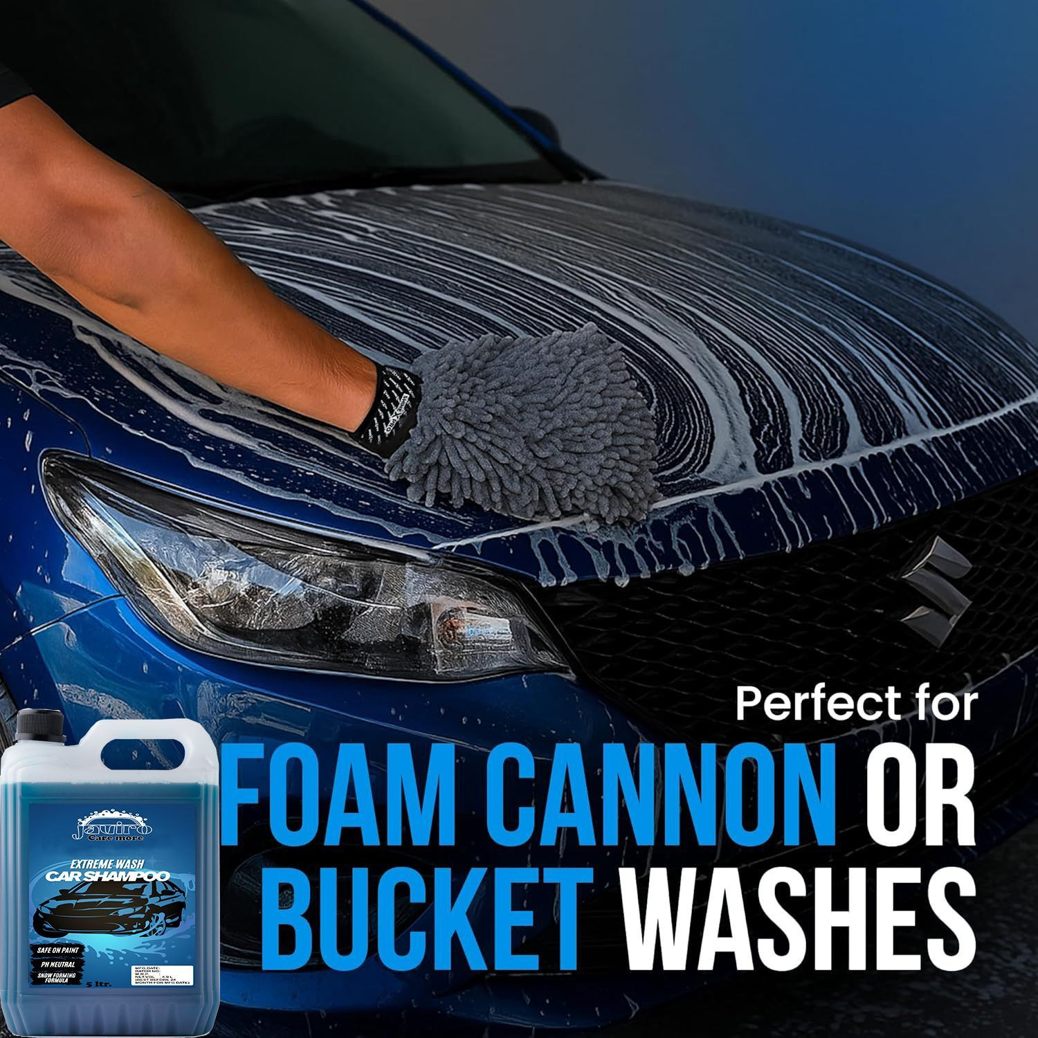Image of javiro 3X Extra Shine Foam Wash (After Wash No Polish Requaired) Car Washing Car Washing Liquid