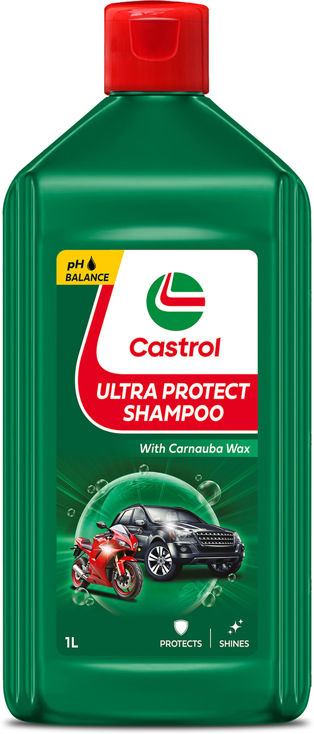 Image of Castrol pH Wash+Carnauba, Deep Clean Foam, Streak-Free Shine, Safe & Water-Repel Car Washing Liquid (1000 ml)