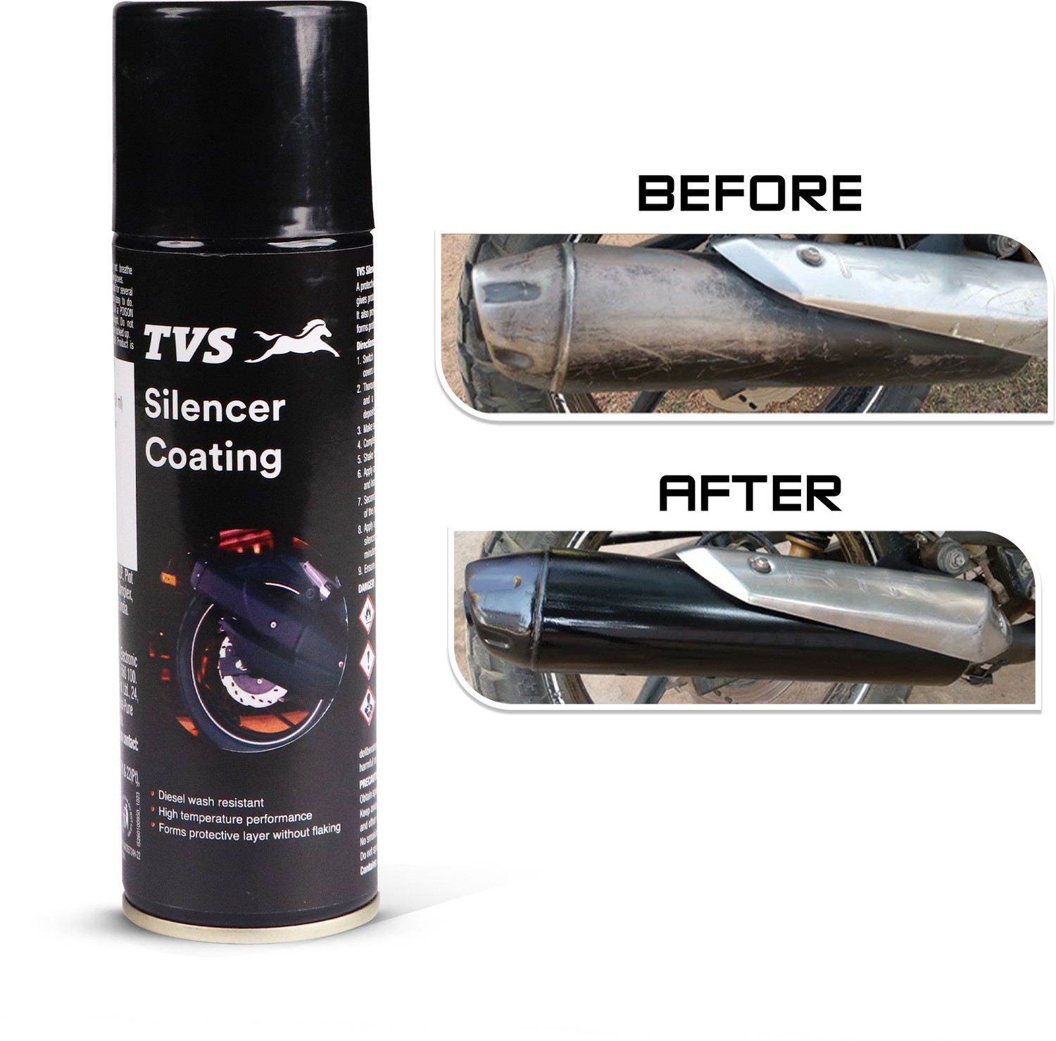 Image of TVS Silencer Coating Car Washing Liquid