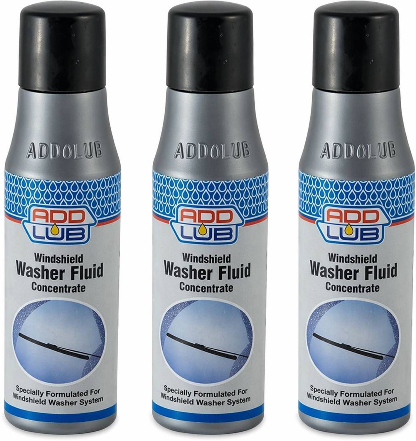 ADDLUB Windshield Washer Fluid Concentrate – 50ML Each Car Glass Cleaner (Pack of 3) Car Washing Liquid