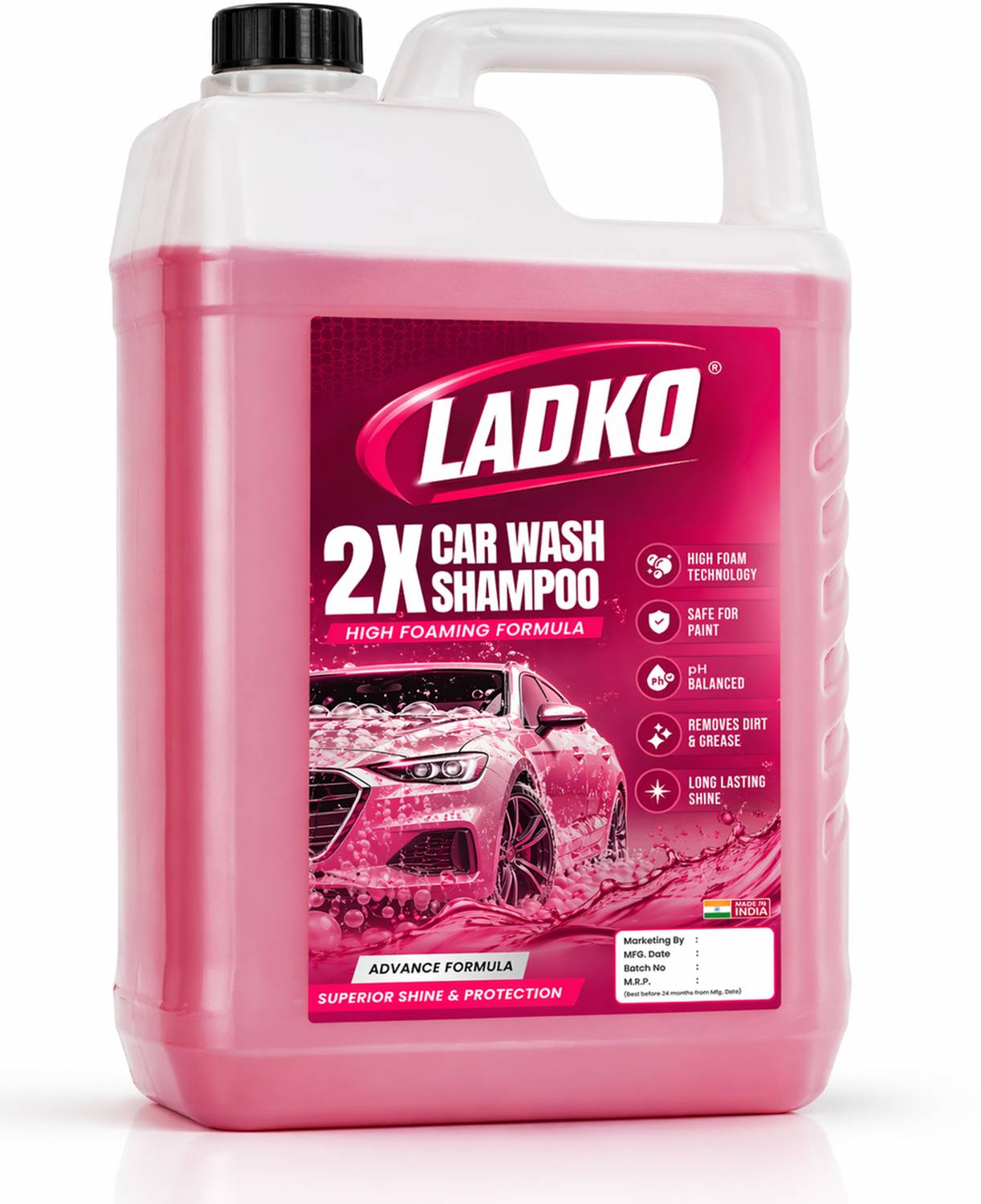 Ladko 2X Car Wash Shampoo - Image 1