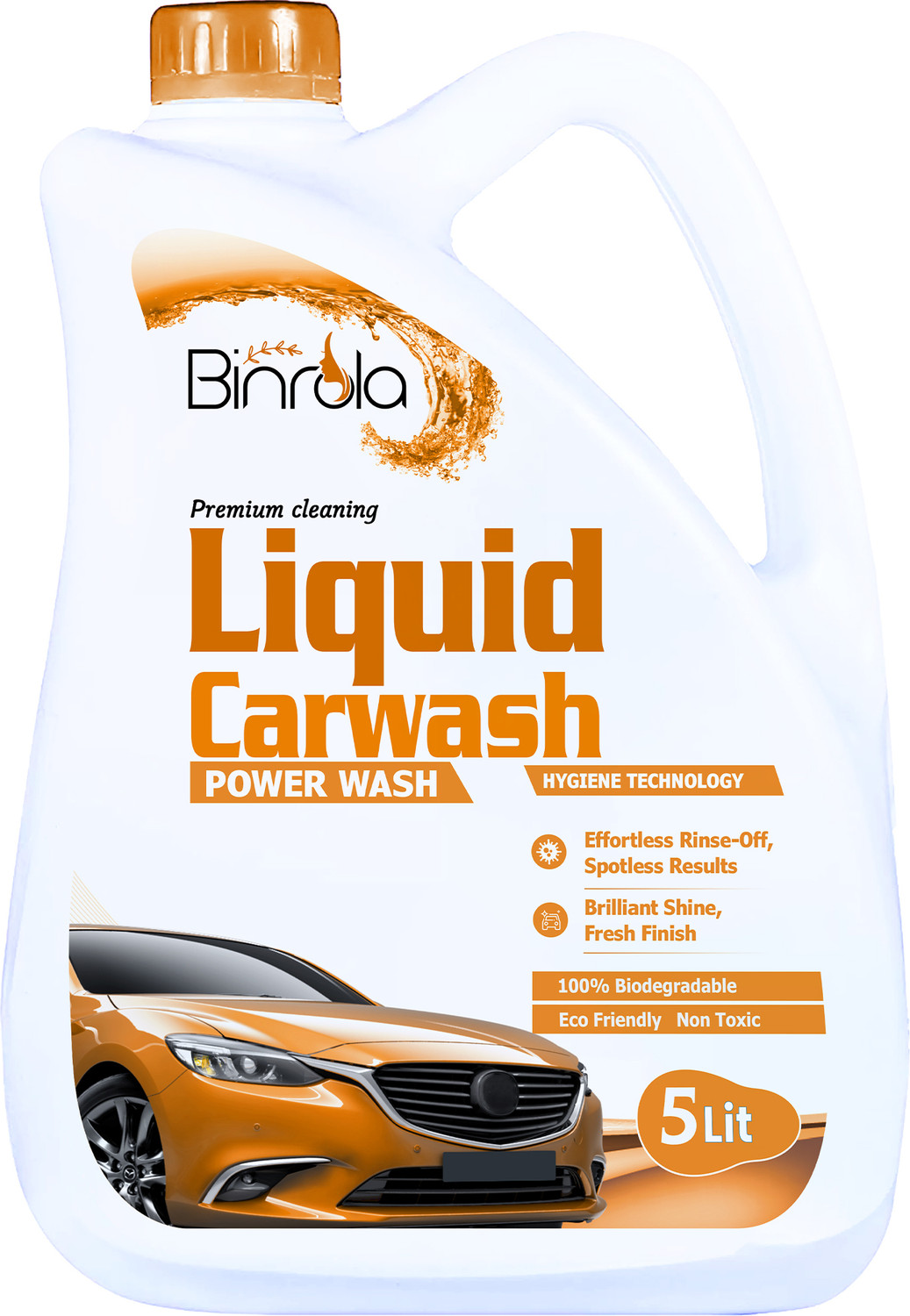 Image of Binrola for all car modal Car Washing Liquid