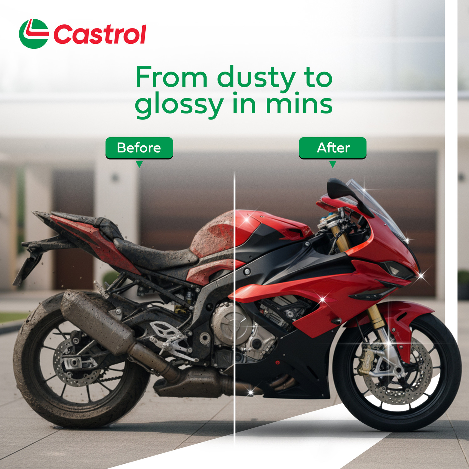 Image of Castrol pH Wash+Carnauba, Deep Clean Foam, Streak-Free Shine, Safe & Water-Repel Car Washing Liquid (1000 ml)