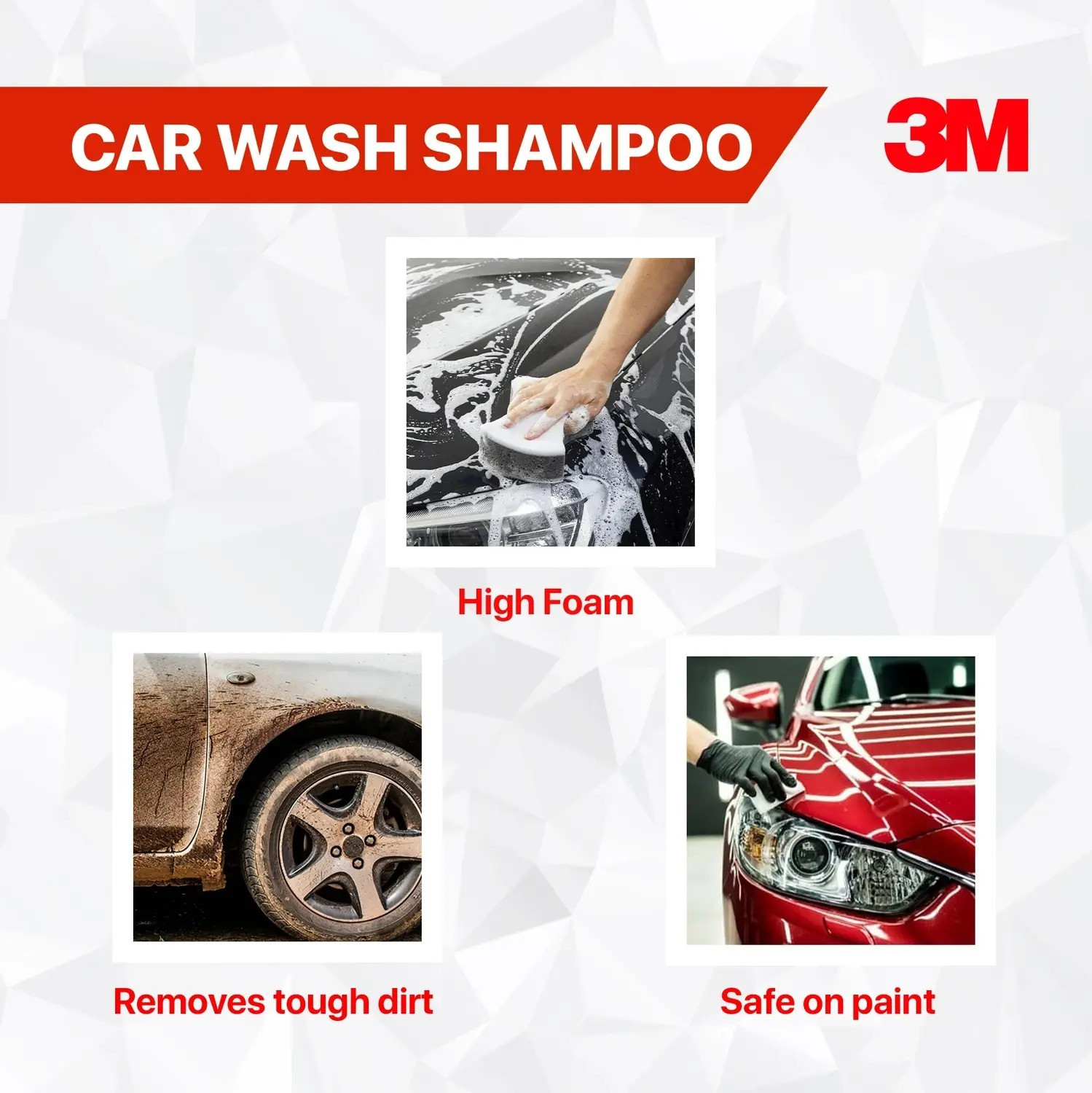 Image of 3M Sampoo 250ml Car Washing Liquid
