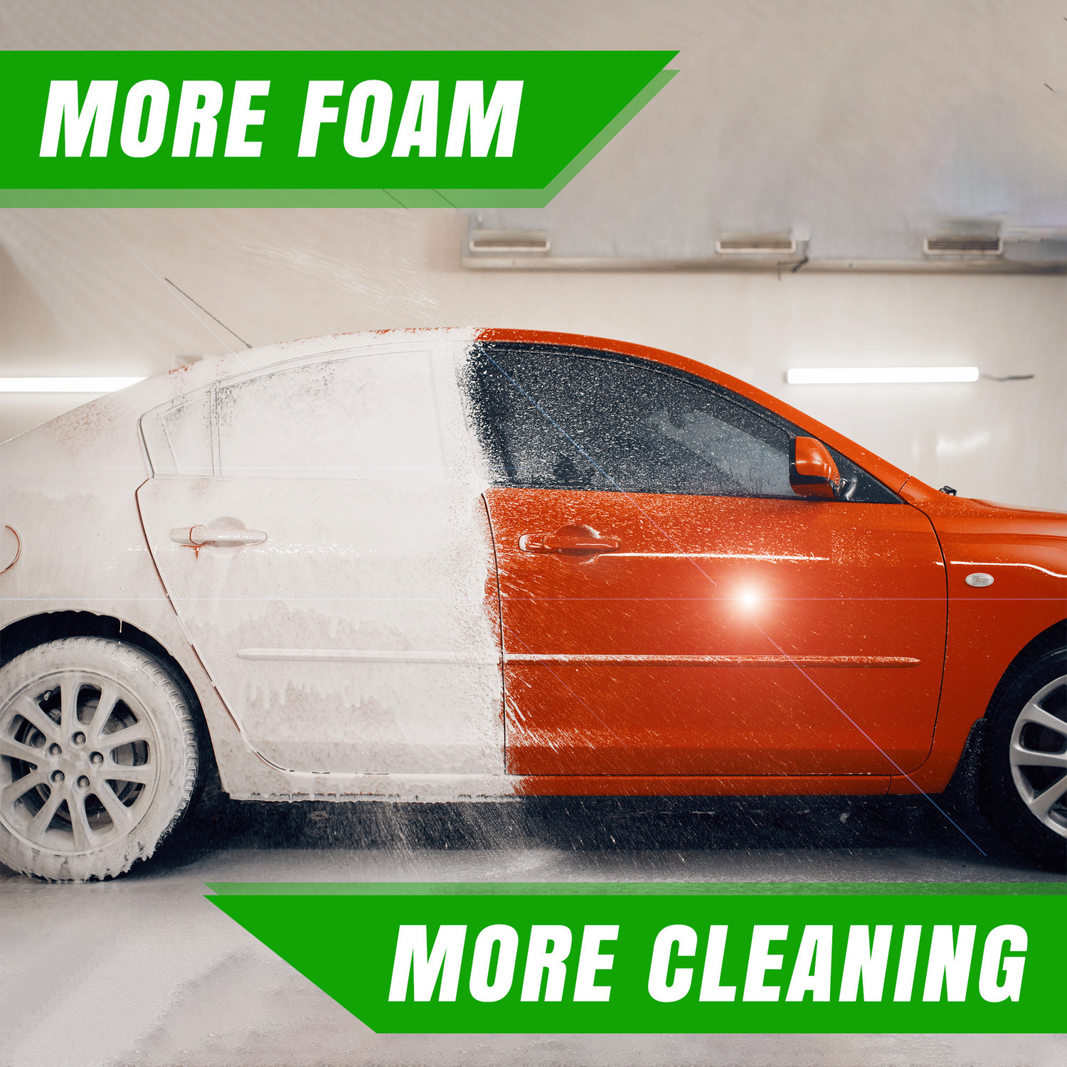 Image of Groommm Car Wash Foam Shampoo (250ML) - Highly Concentrated | Snow Foam Car Shampoo Car Washing Liquid
