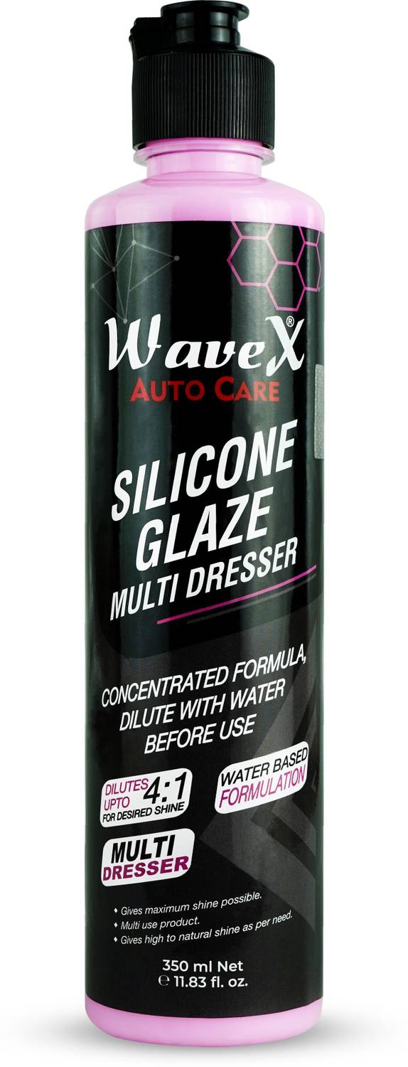 Wavex Liquid Car Polish for Leather, Tyres, Dashboard, Metal Parts, - Image 1