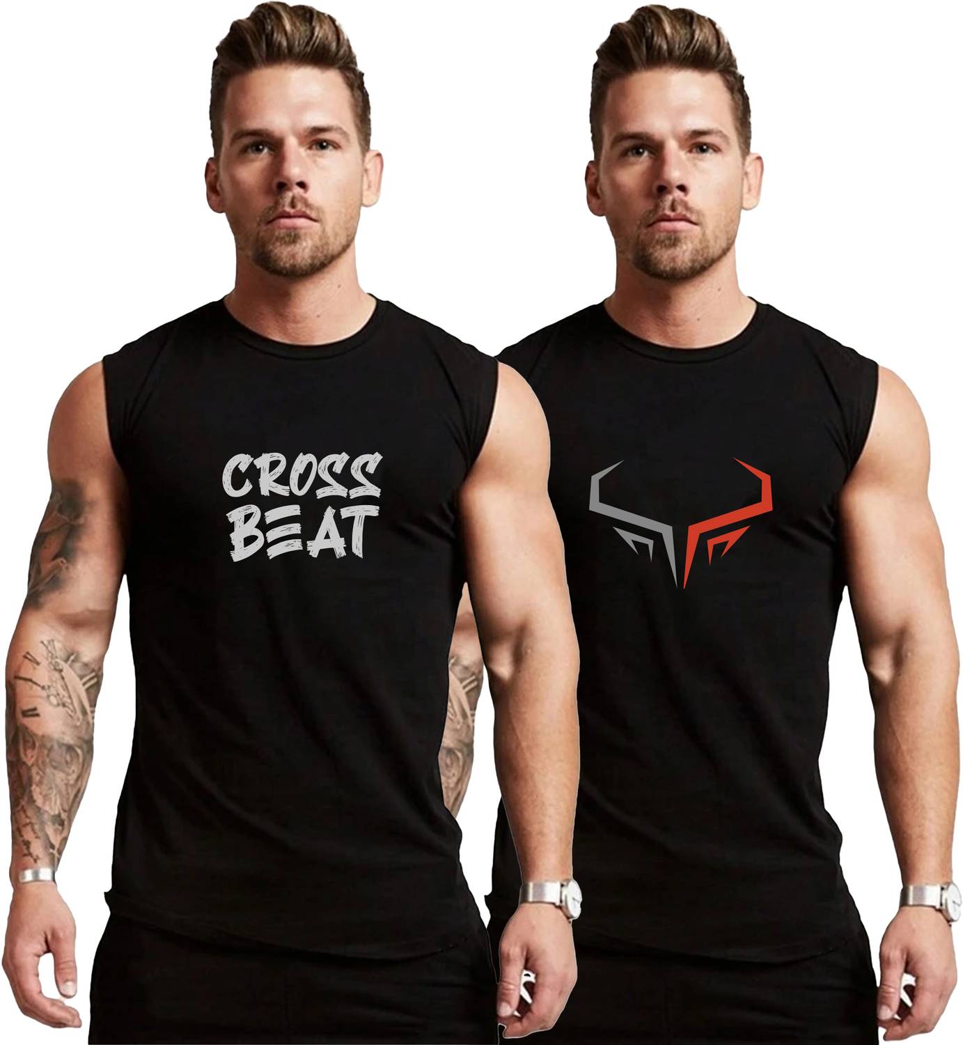 3colors Men Vest