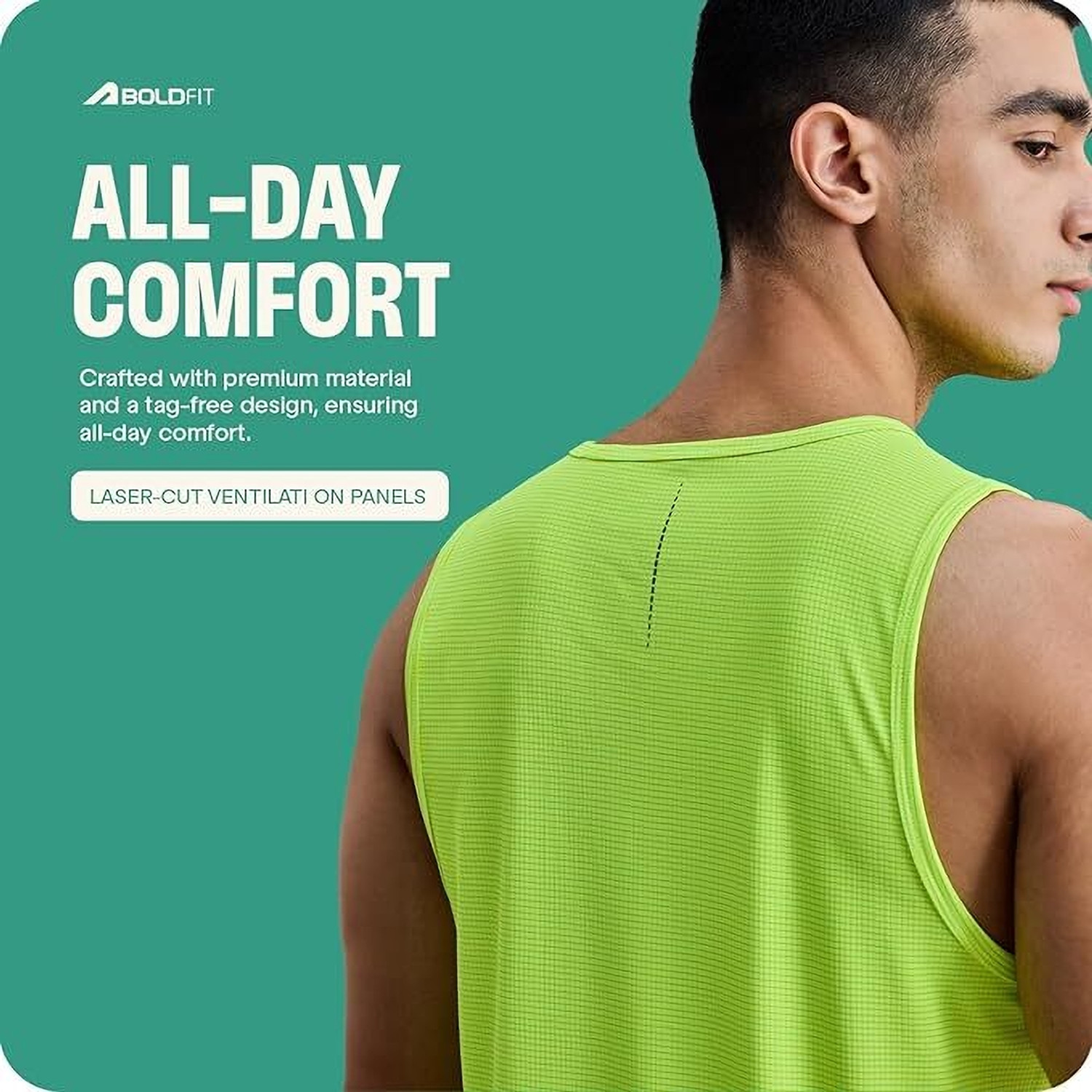 Image of BOLDFIT Men Vest