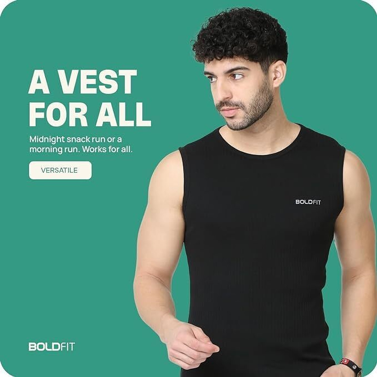 Image of BOLDFIT CLOTHING Men Vest