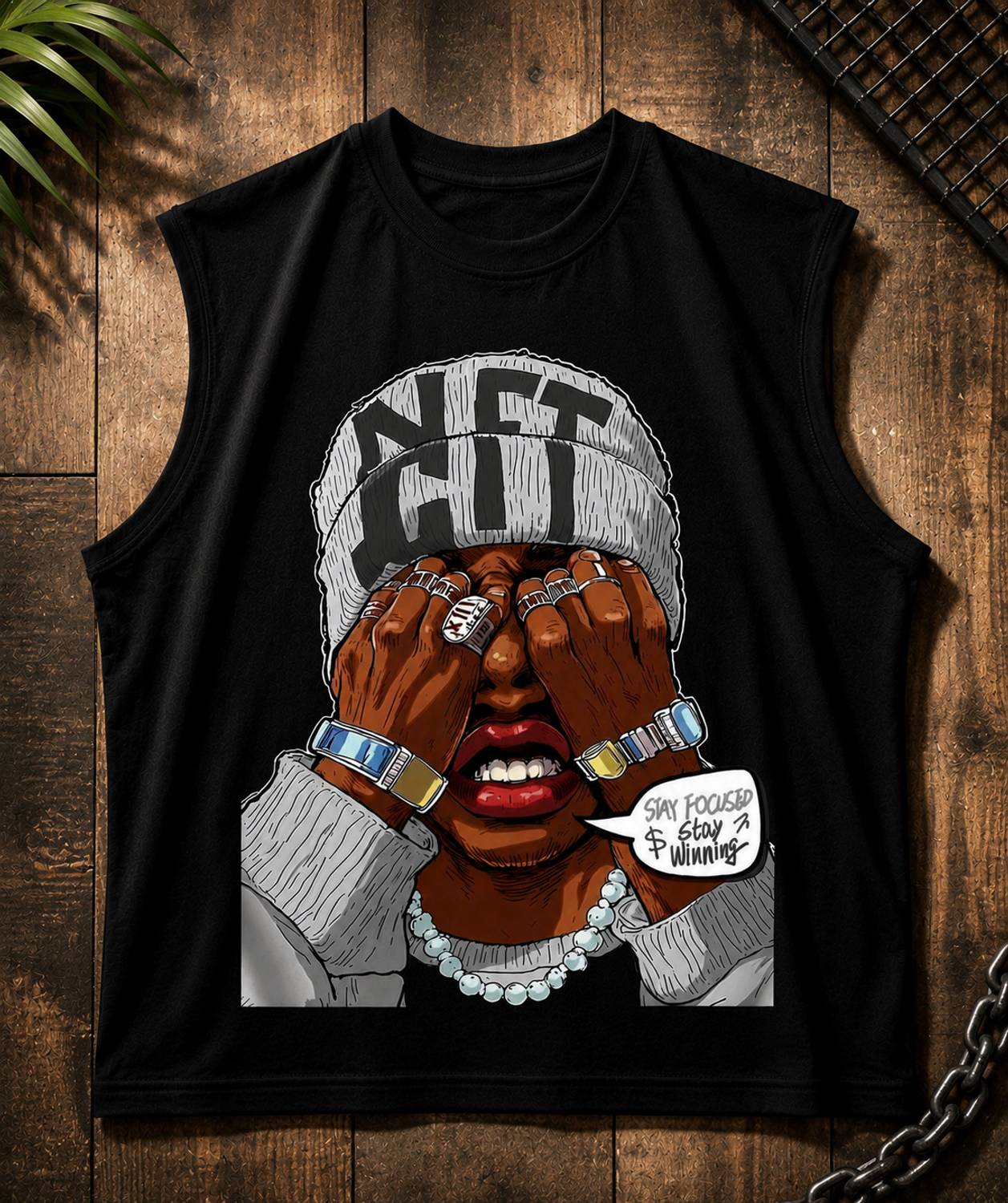 t-hustler Men Vest - Image 1