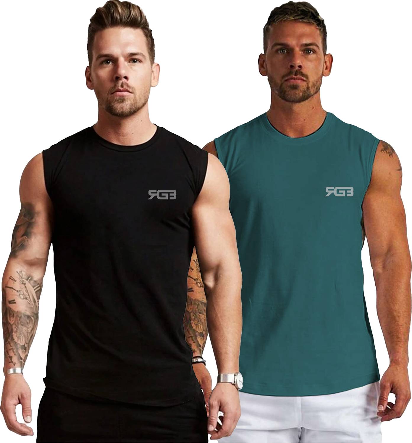 3colors Men Vest