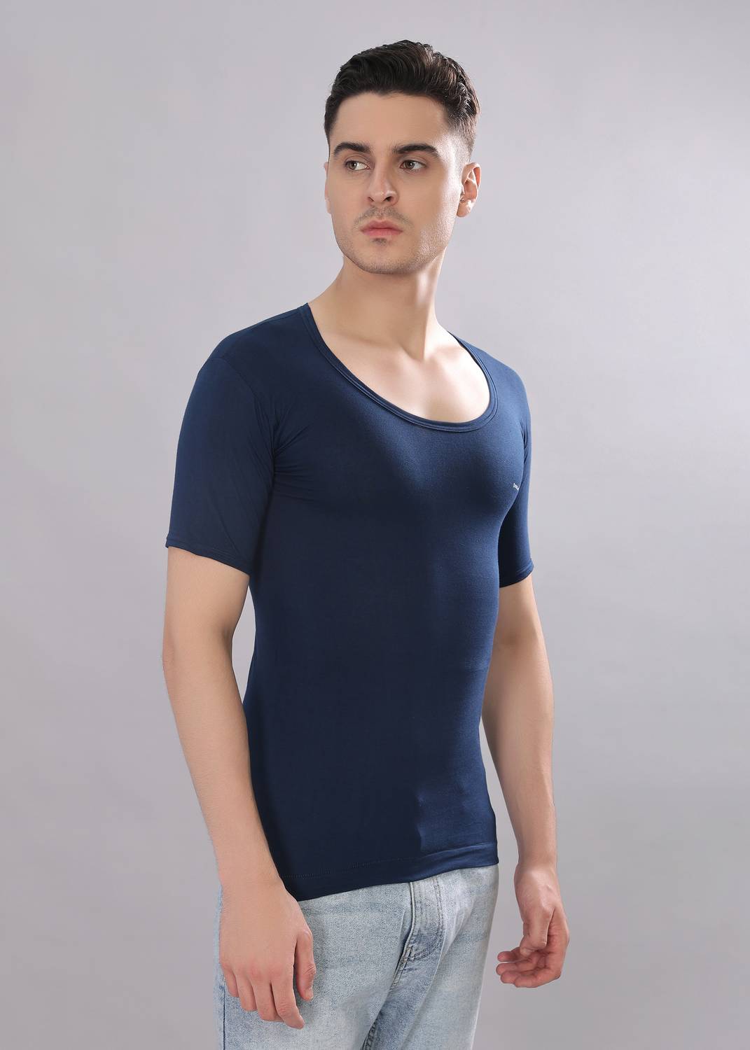 Dollar Bigboss Cotton Blend Fabric Undershirt - Image 2
