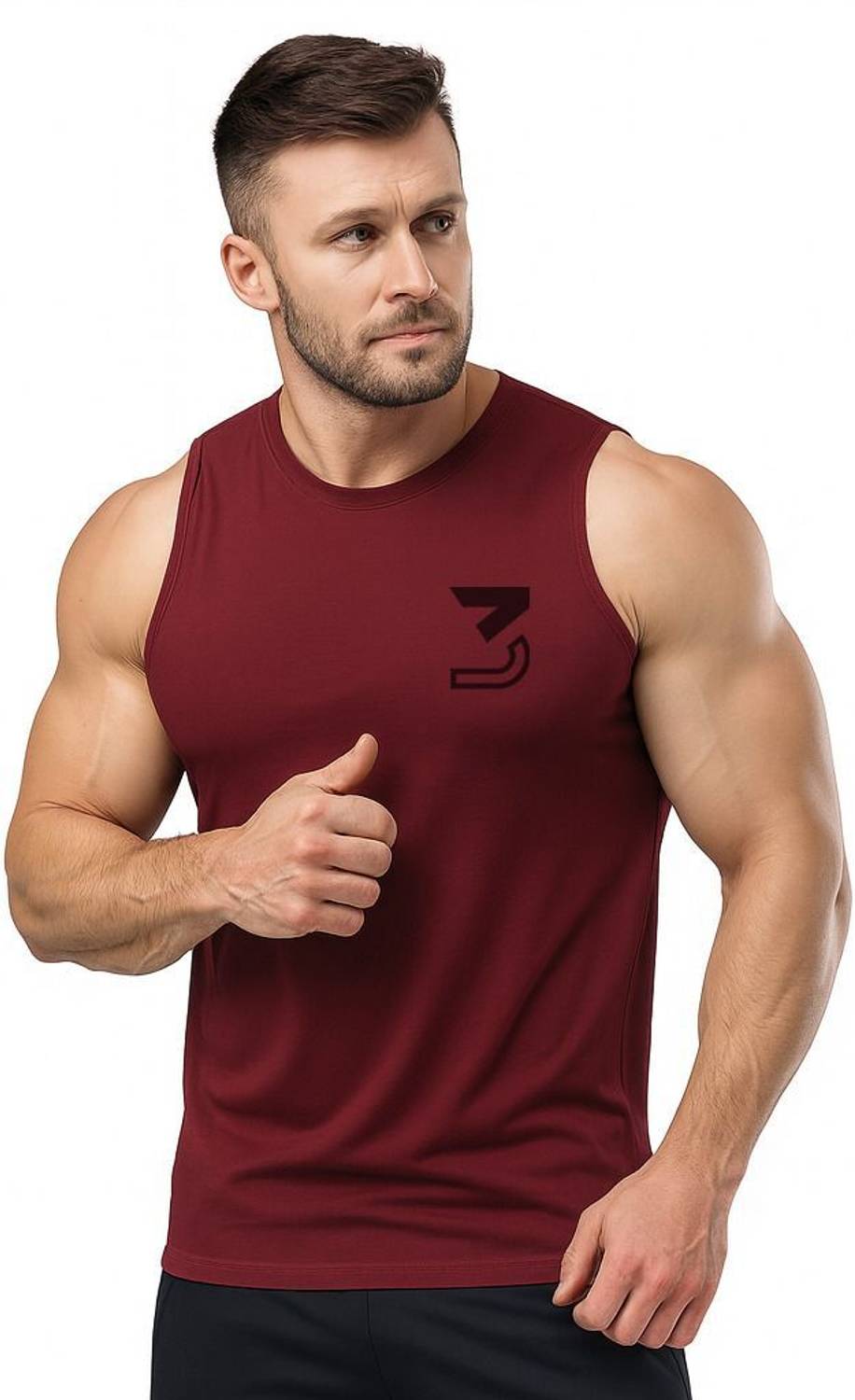3colors Men Vest