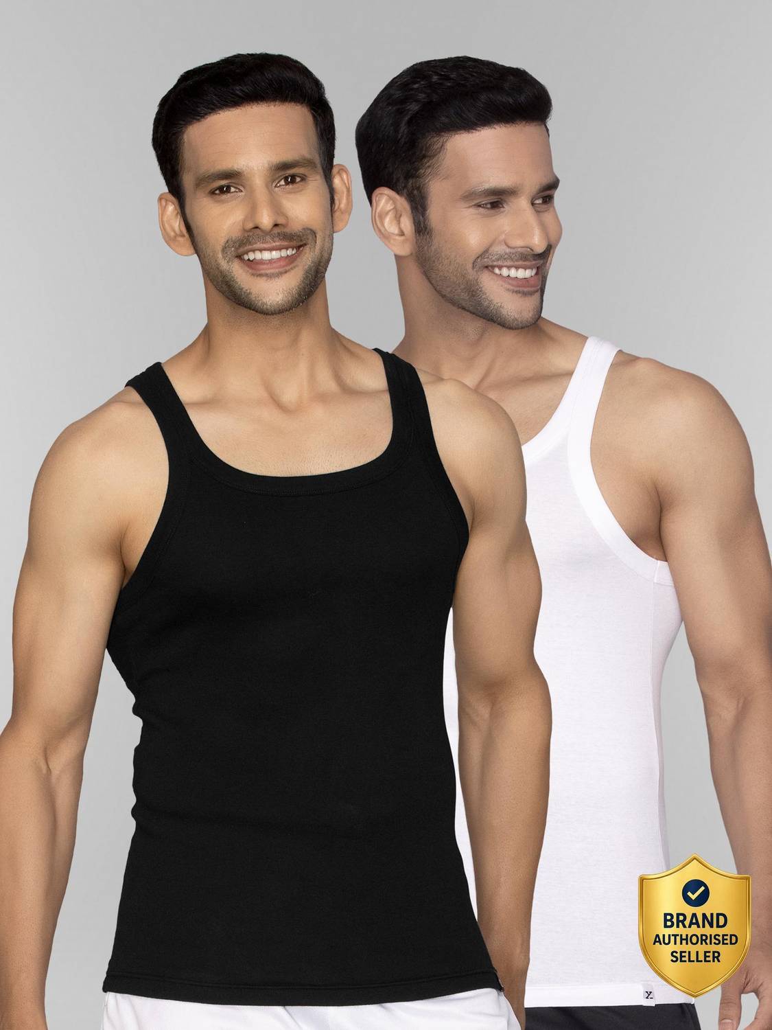 XYXX Men Vest Pack of 2 - Image 1