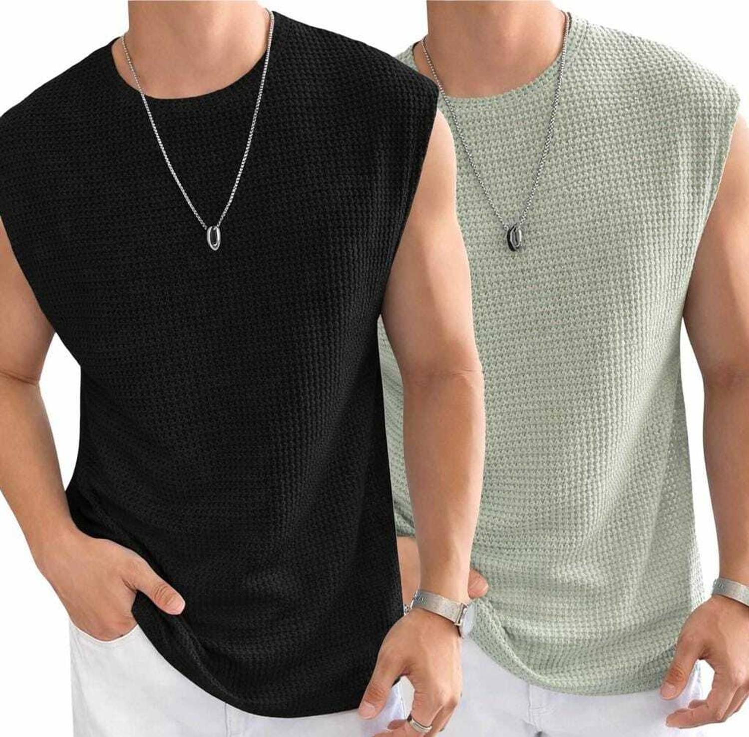 PLEK Men Vest Pack of 2 - Image 1