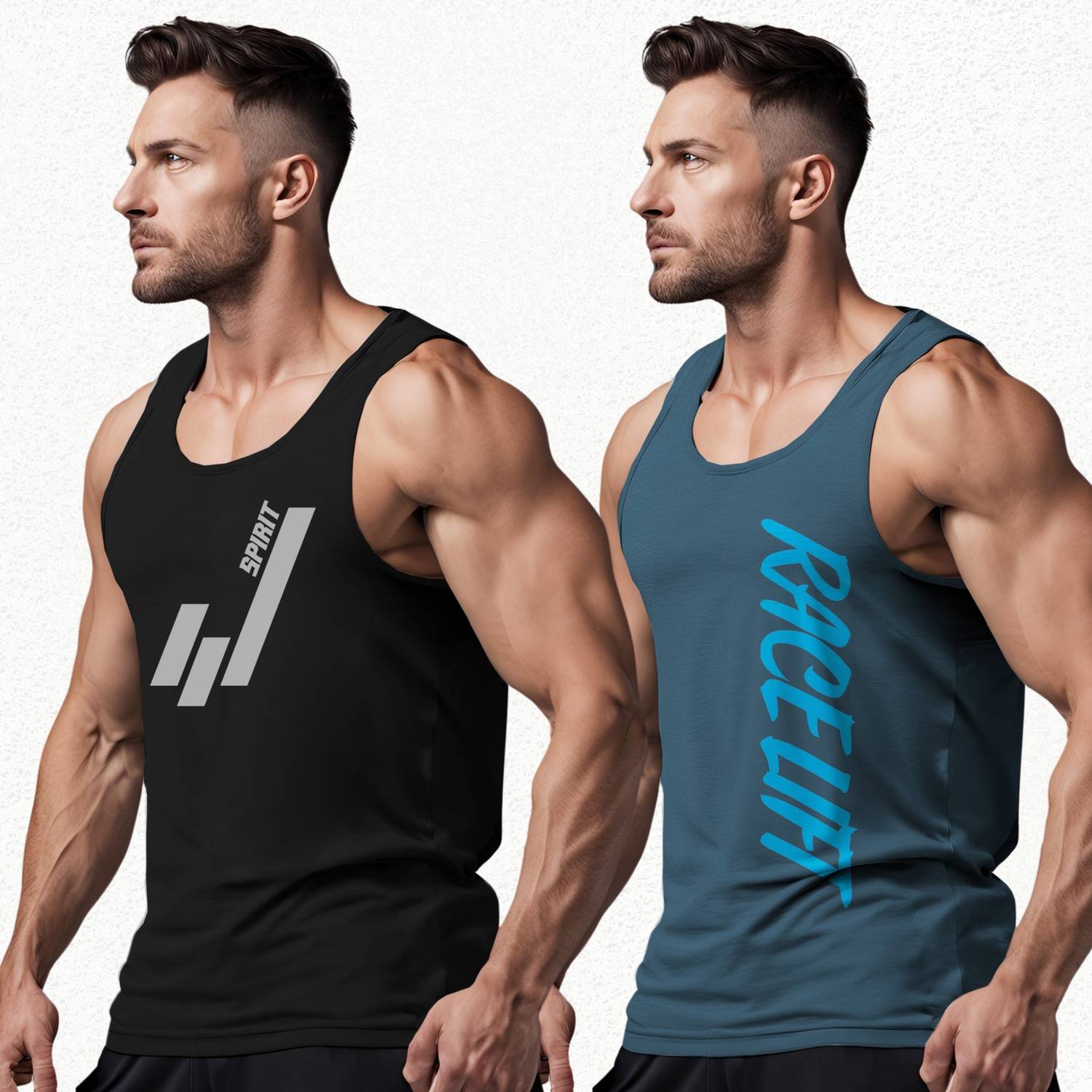 3colors Men Vest