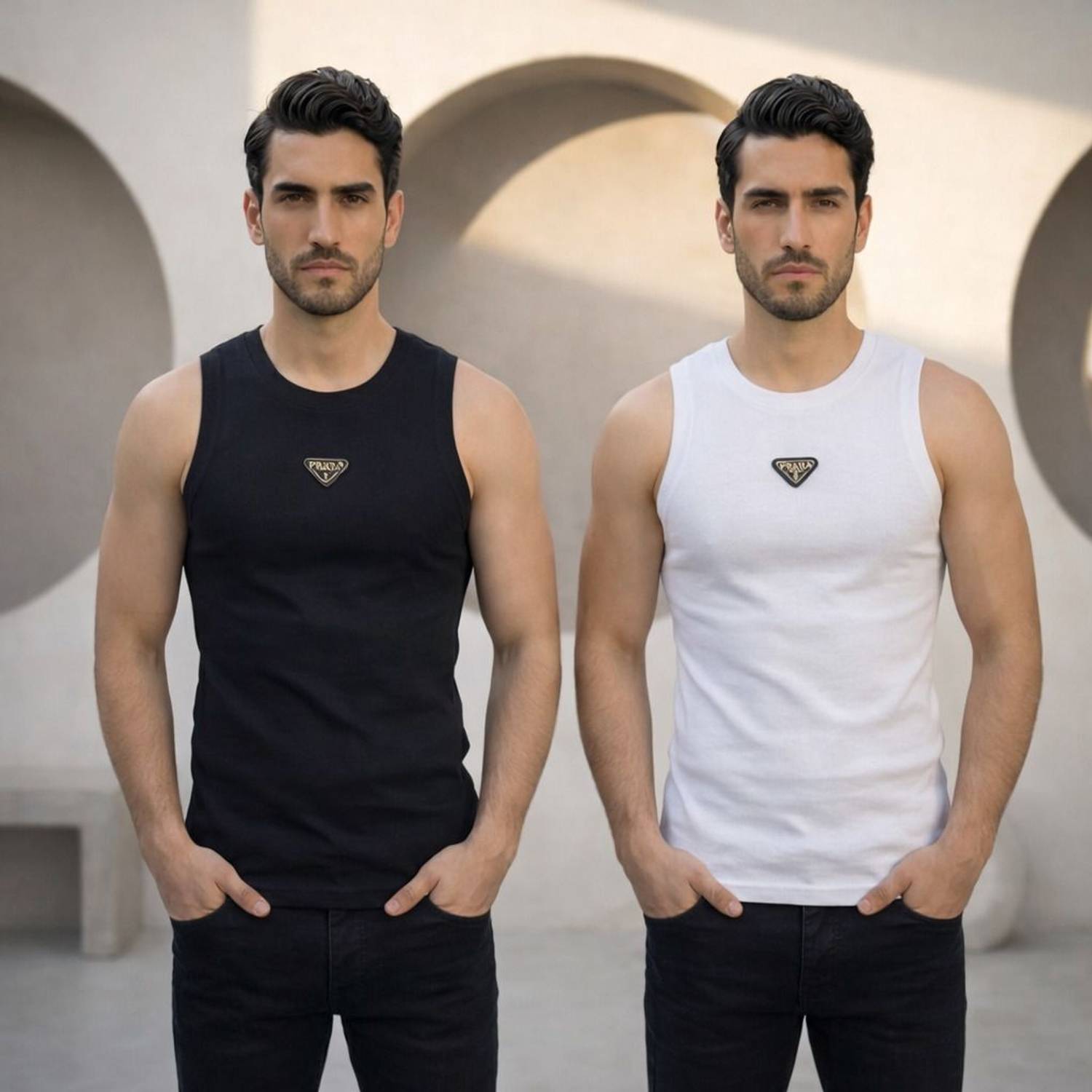 PARADAA Men Vest Pack of 2