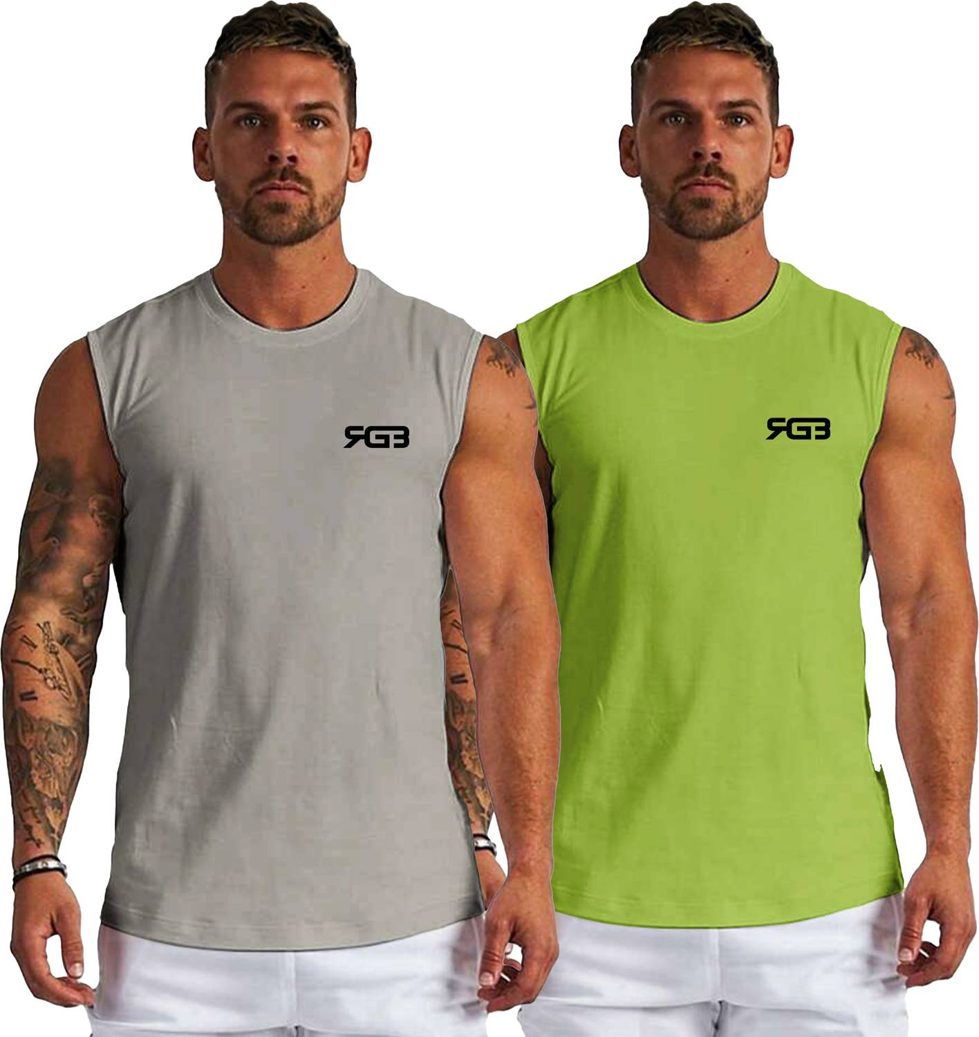 3colors Men Vest