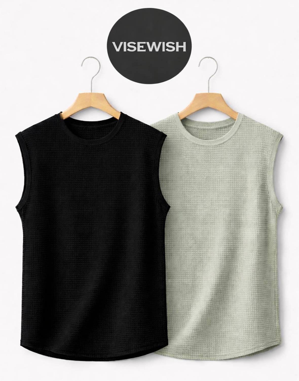 VISEWISH Men Vest Pack of 2