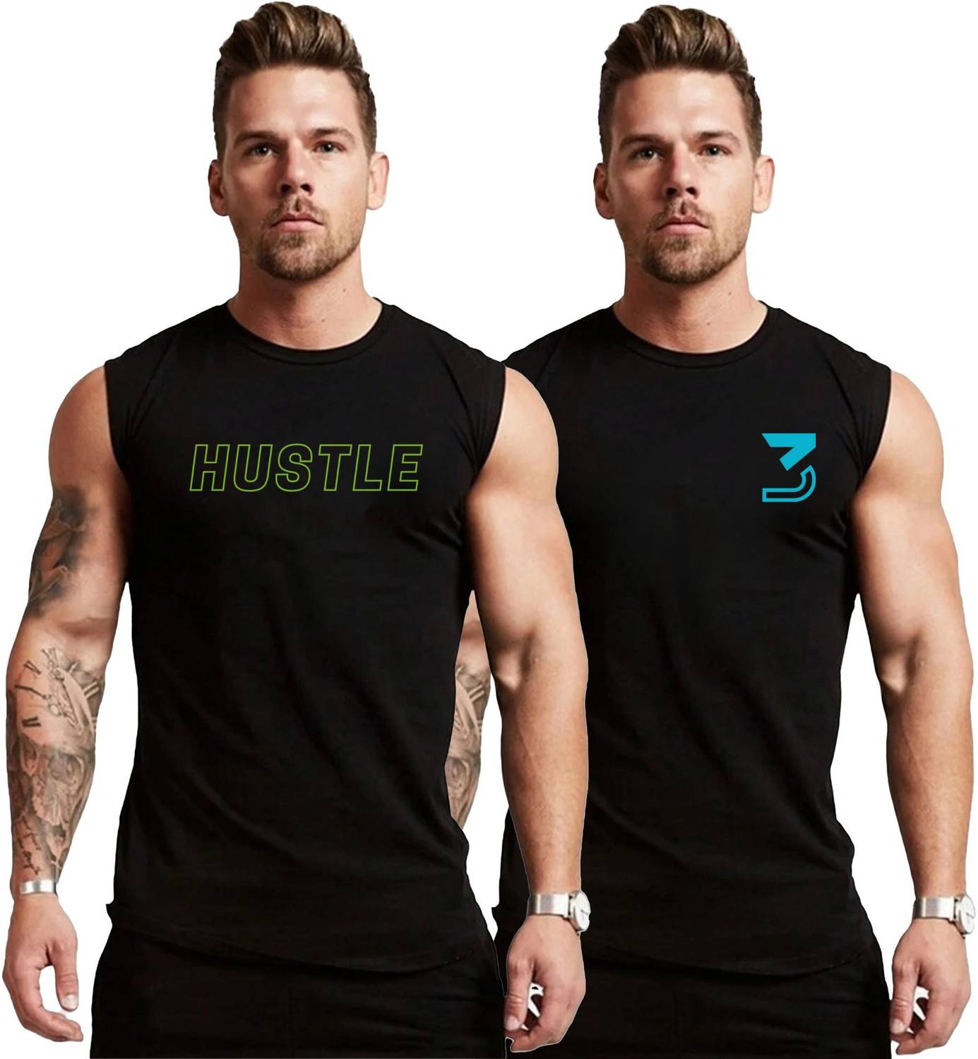 3colors Men Vest
